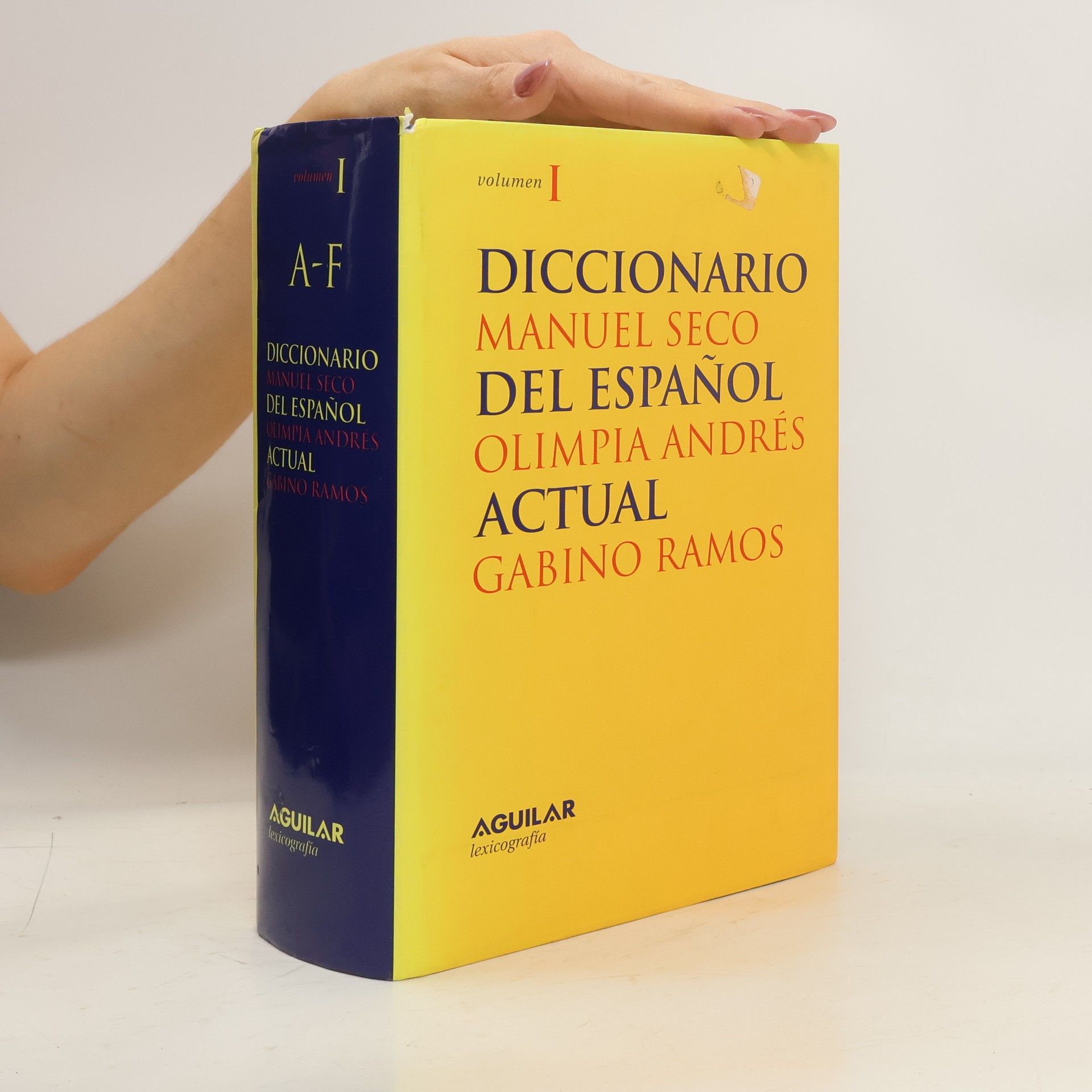 Manuel Seco Diccionario del espaňol actual. Vol. 1