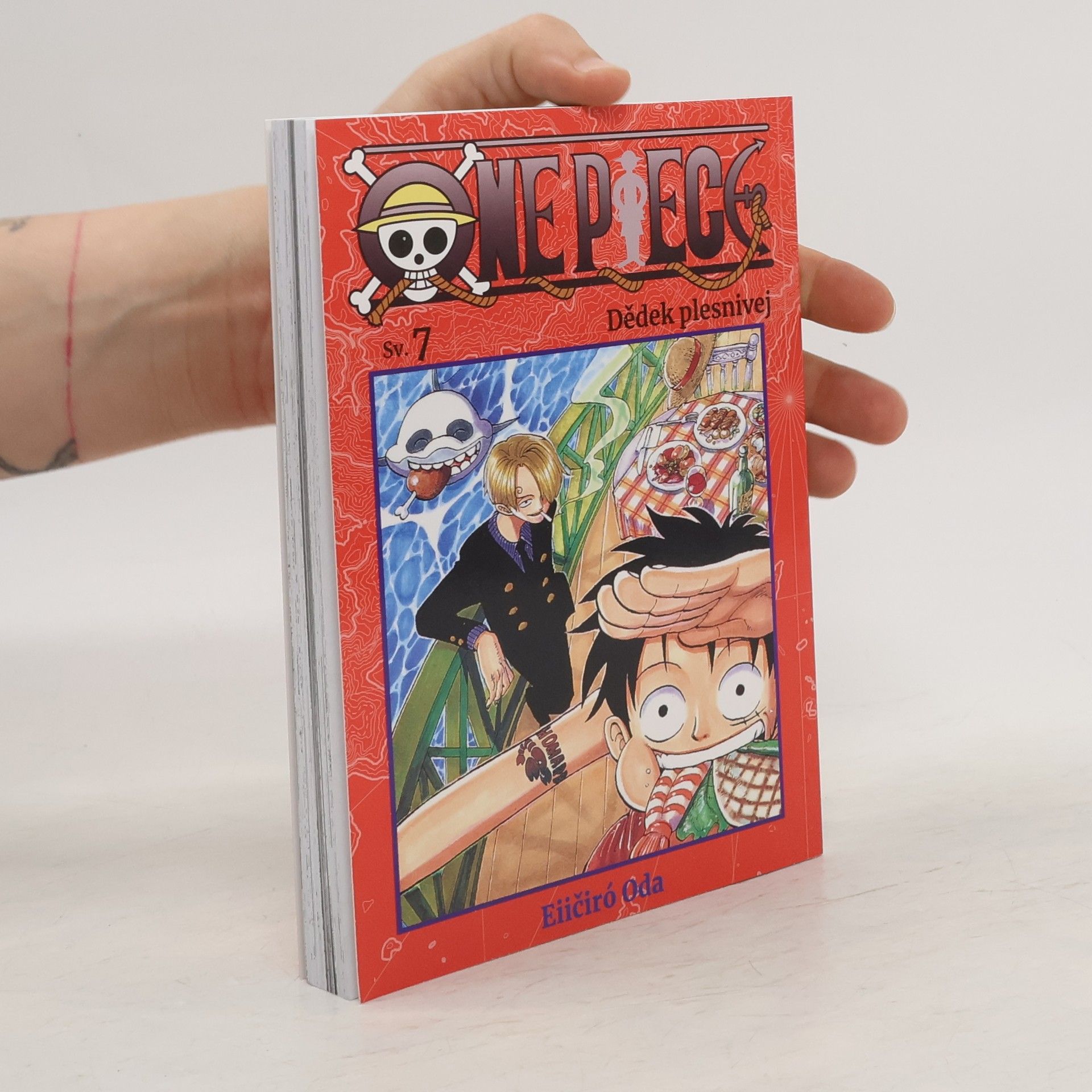 Eiichiro Oda One piece. Svazek 7. Dědek plesnivej