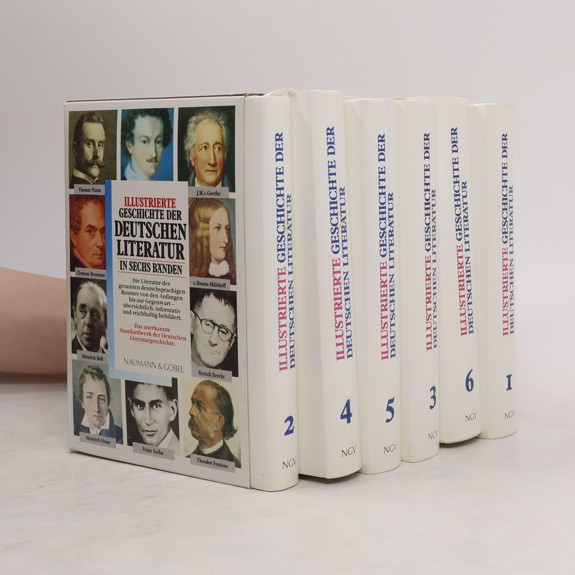 Collectif d'auteurs Illustrierte Geschichte der deutschen Literatur 1-6