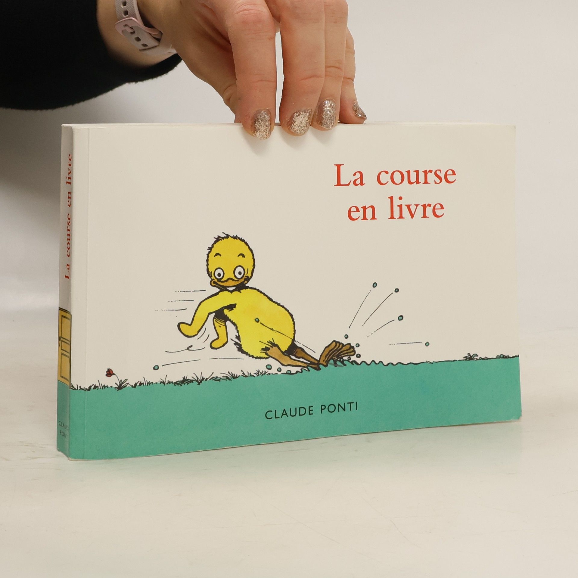 Claude Ponti La course en livre