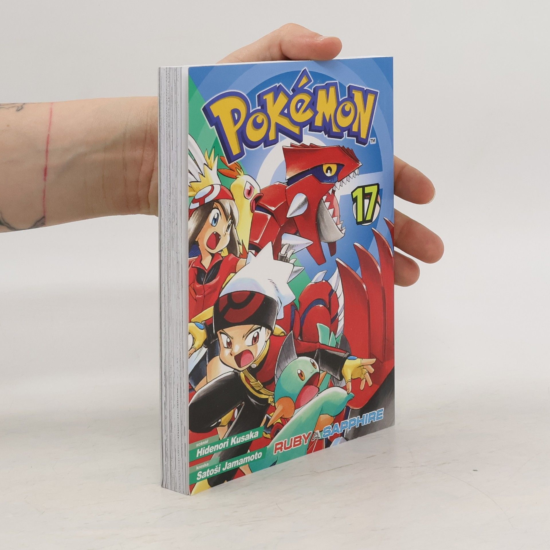 Hidenori Kusaka Pokémon : Ruby a Sapphire. 17