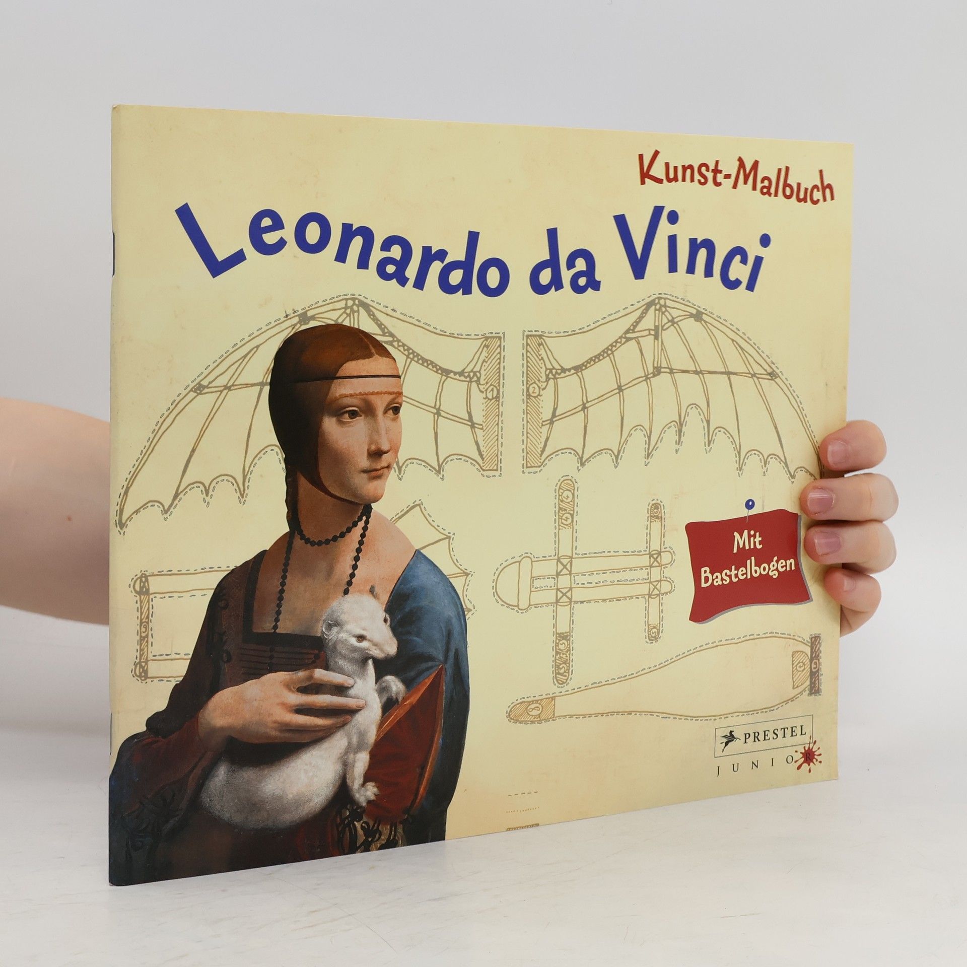 Inge Sauer Kunst-Malbuch Leonardo da Vinci