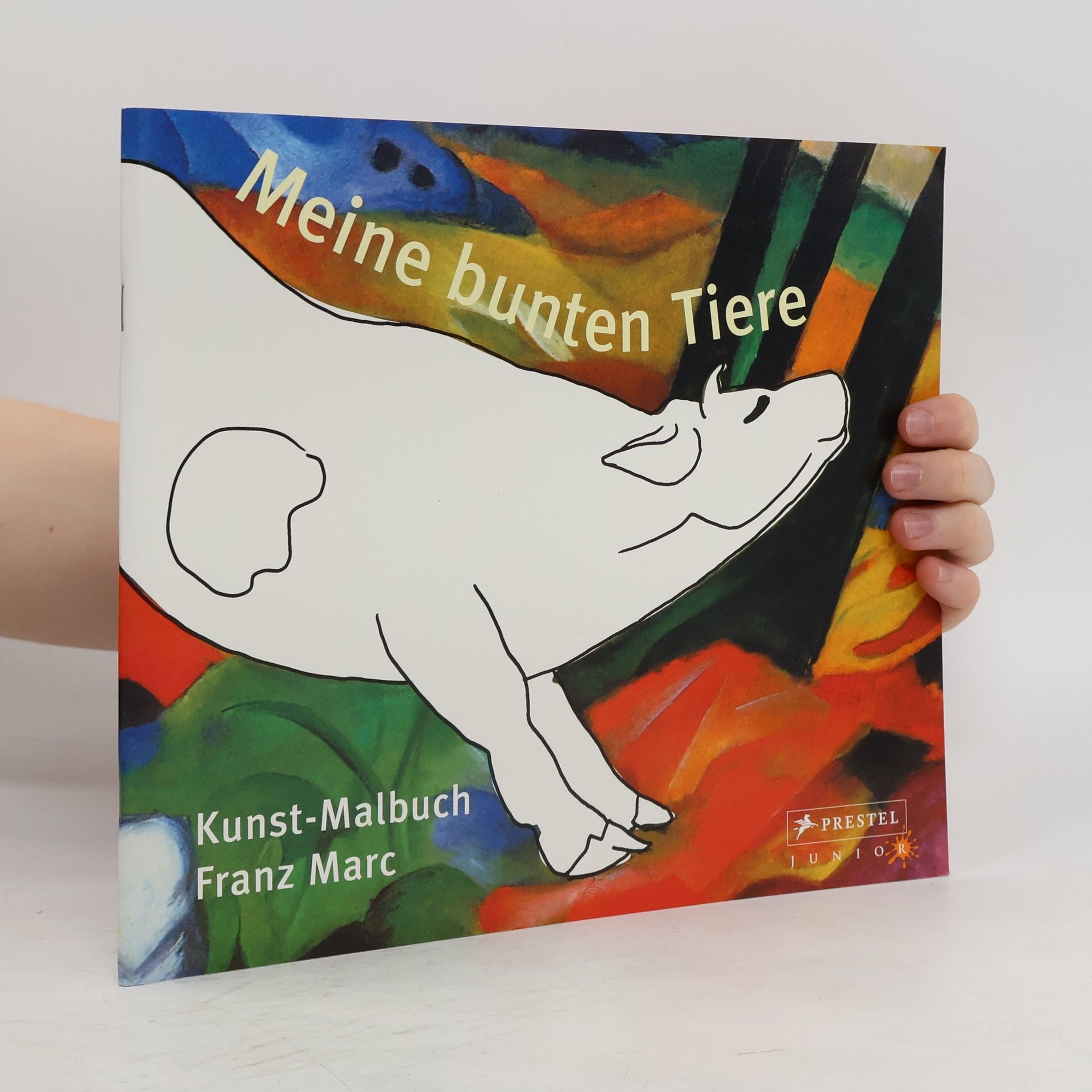 Doris Kutschbach Meine bunten Tiere. Kunst-Malbuch Franz Marc