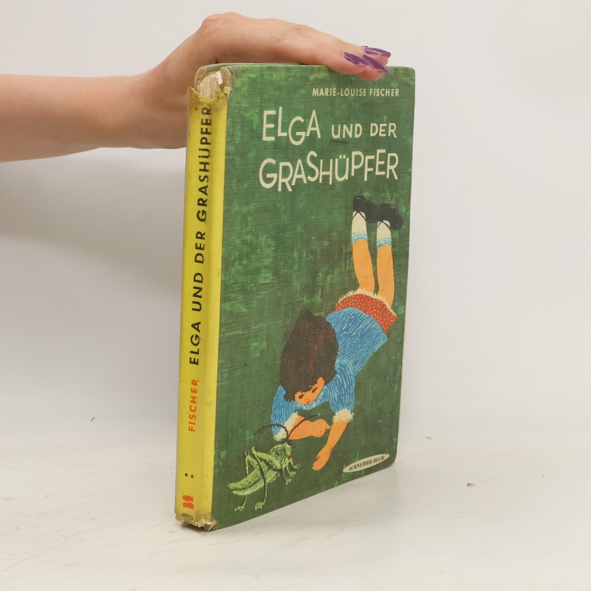Marie Louise Fischer Elga und der Grashüpfer