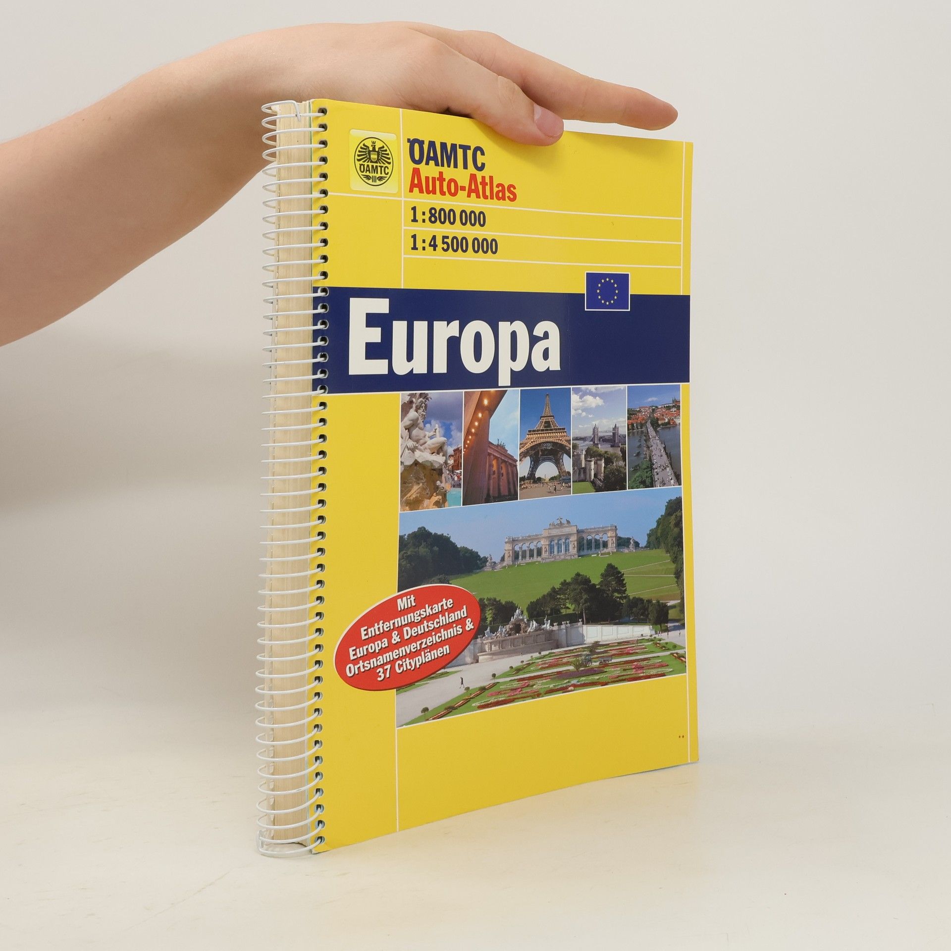 kolektiv  ÖAMTC Auto-Atlas Europa 1:800 000