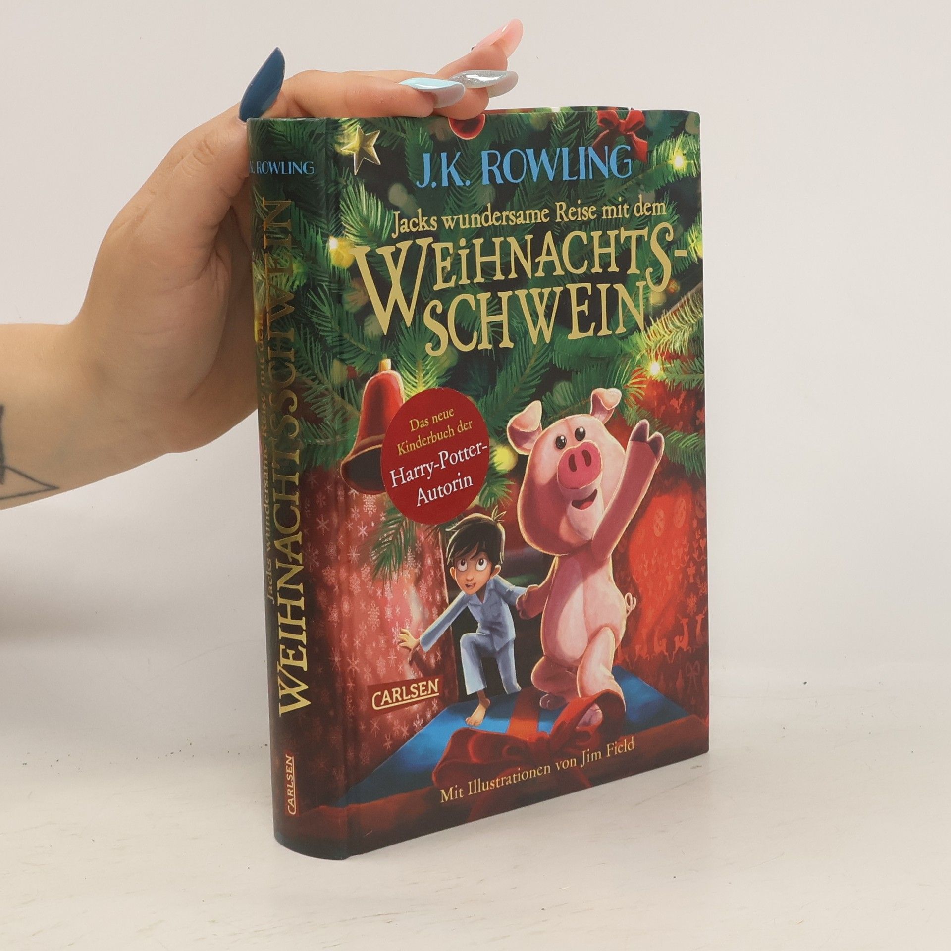 Joanne K. Rowlingová Jacks wundersame Reise mit dem Weihnachtsschwein