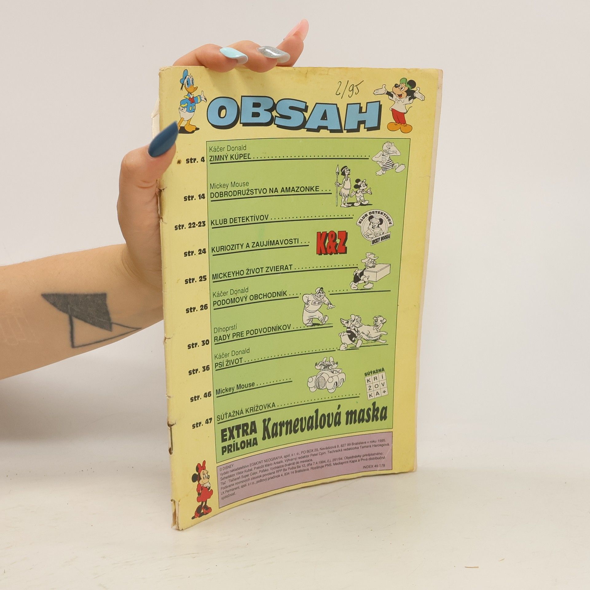 Collectif d'auteurs Káčer Donald 2/95