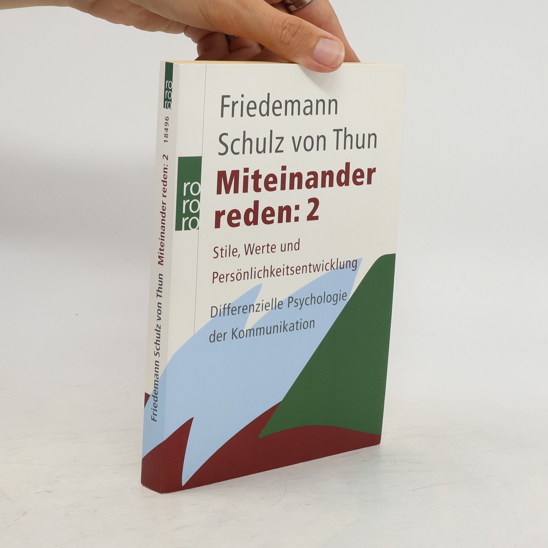 Friedemann Schulz von Thun Miteinander reden 2