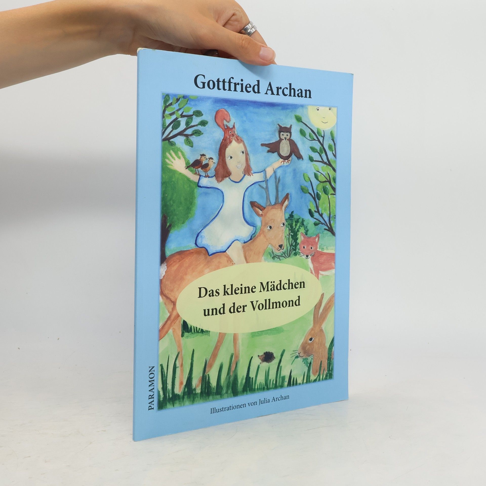 Das kleine Mädchen und der Vollmond