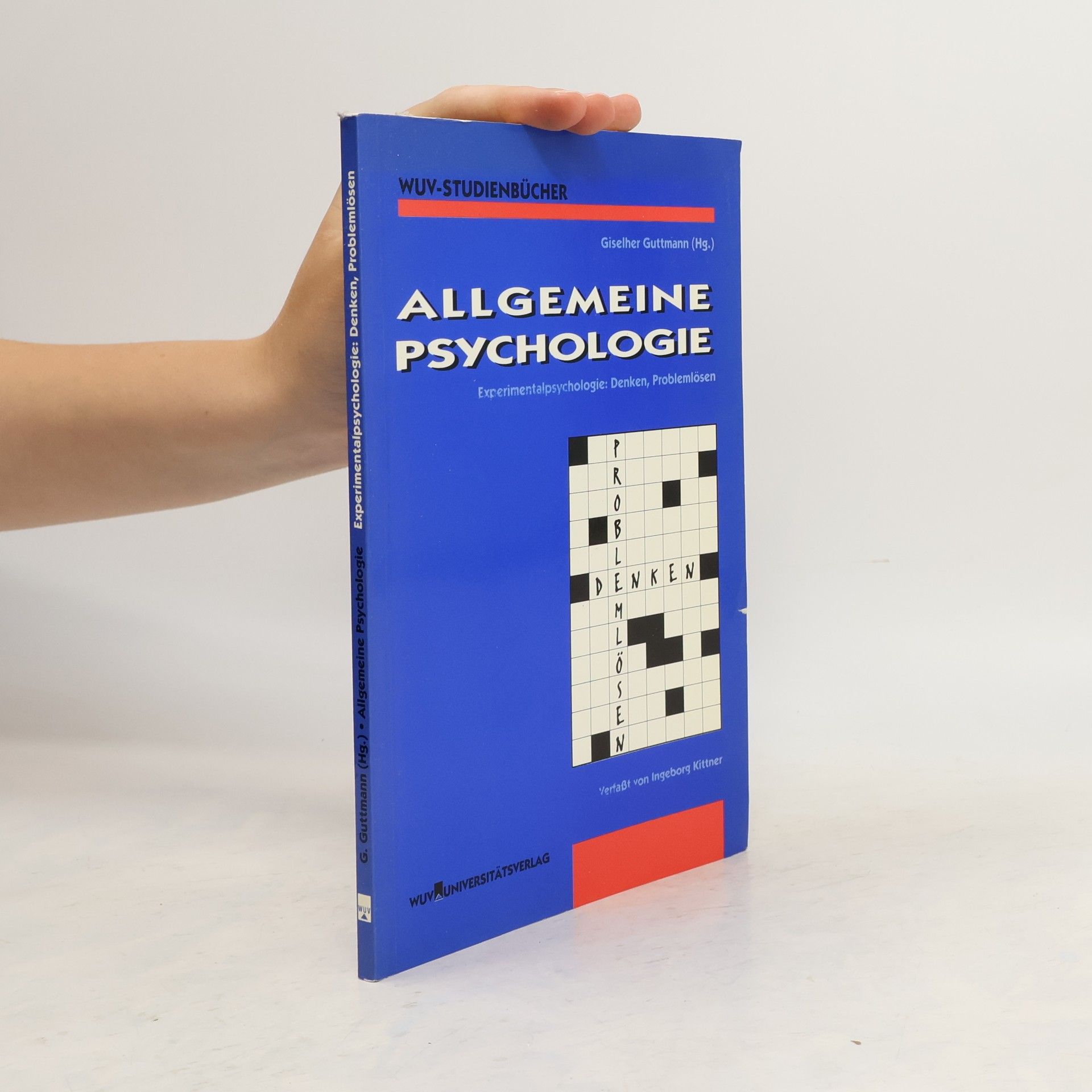 Gieselher Guttmann Allgemeine Psychologie