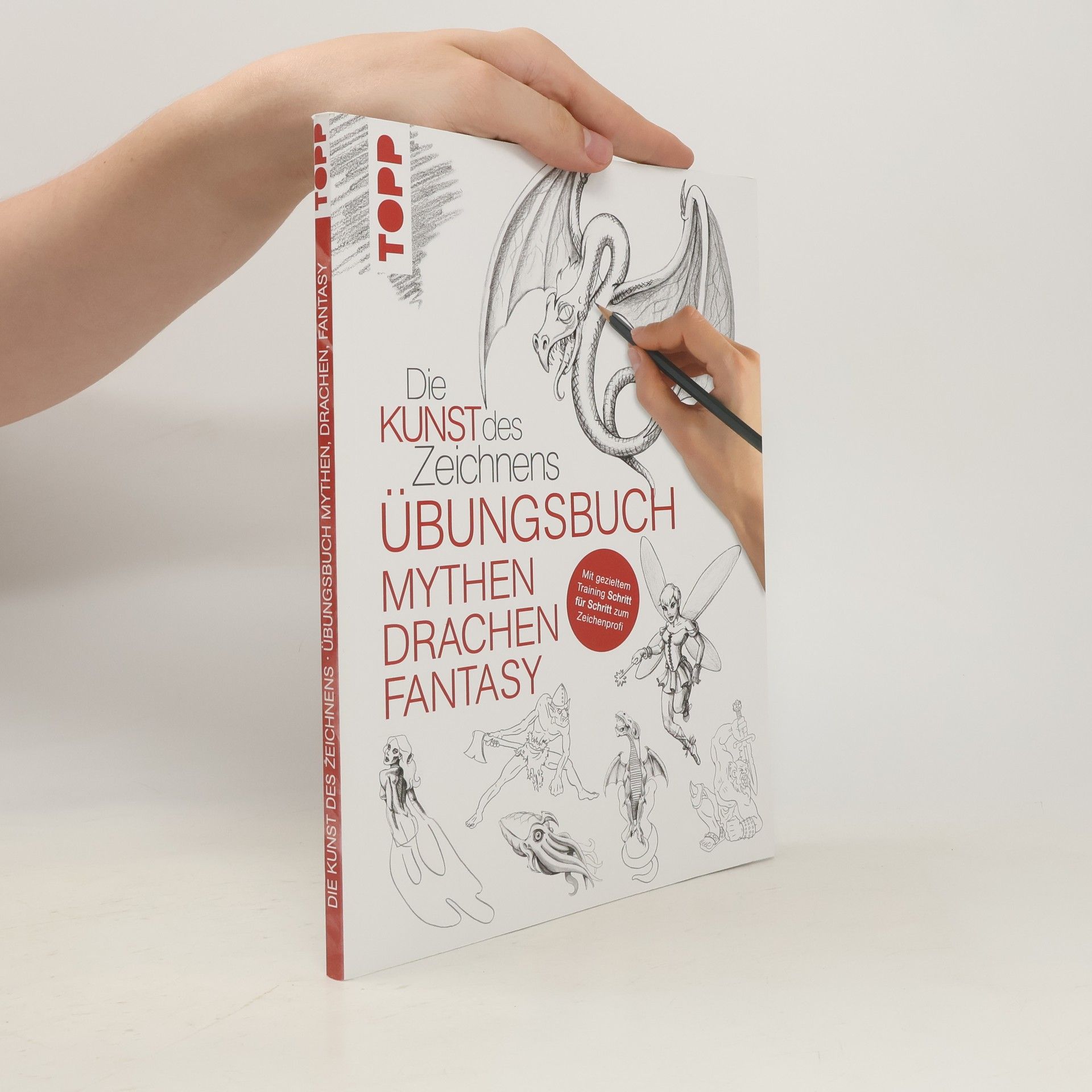 Frechverlag Die Kunst des Zeichnens - Mythen, Drachen, Fantasy Übungsbuch