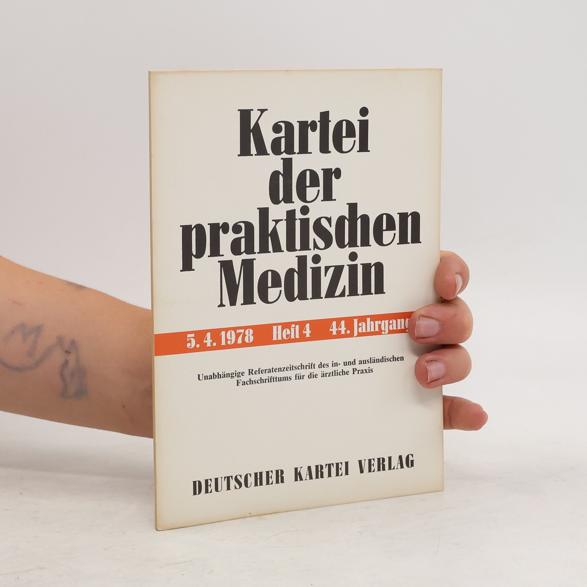 Autores varios Kartei der praktischen Medizin 4