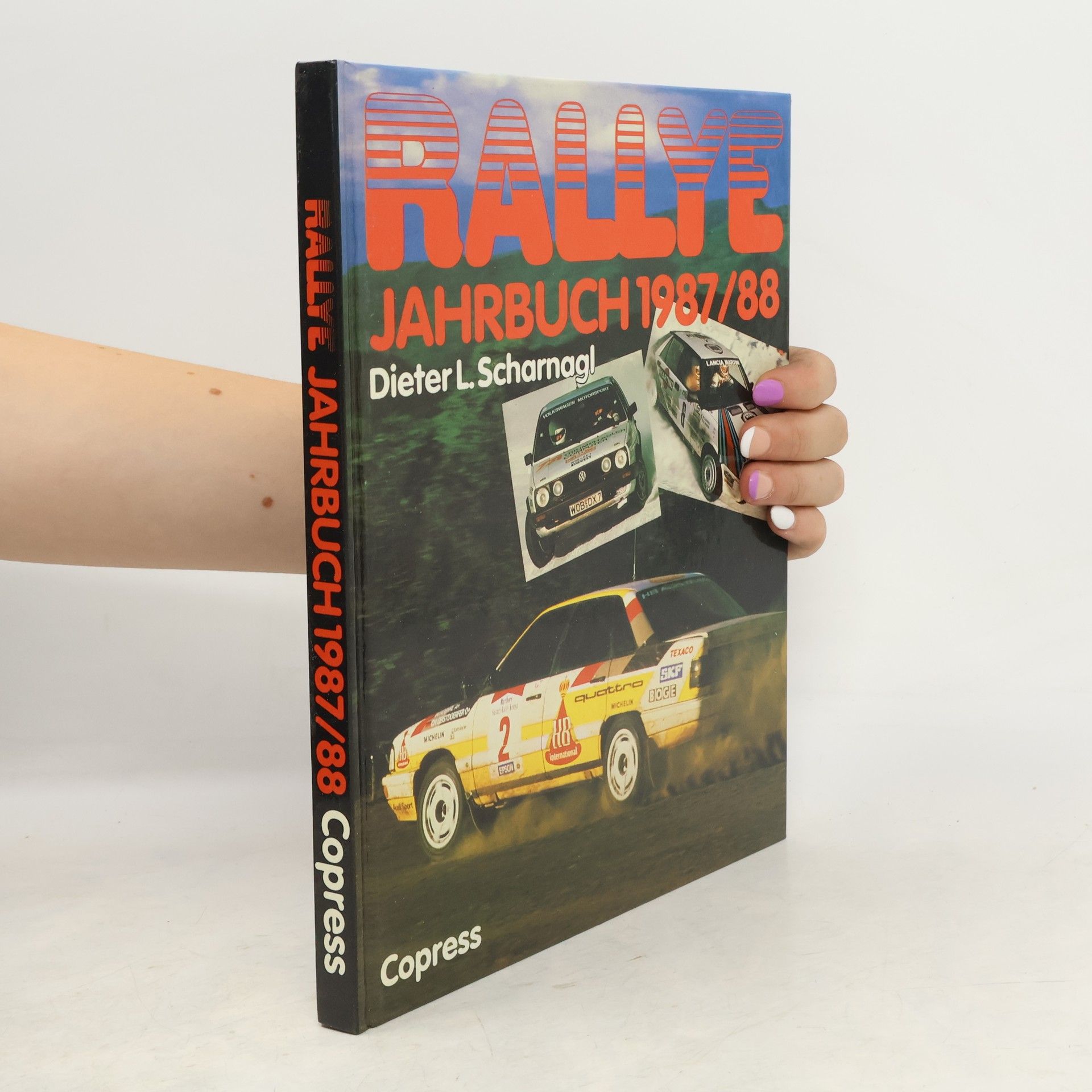 Dieter L. Scharnagl Rallye-Jahrbuch 1987/88.