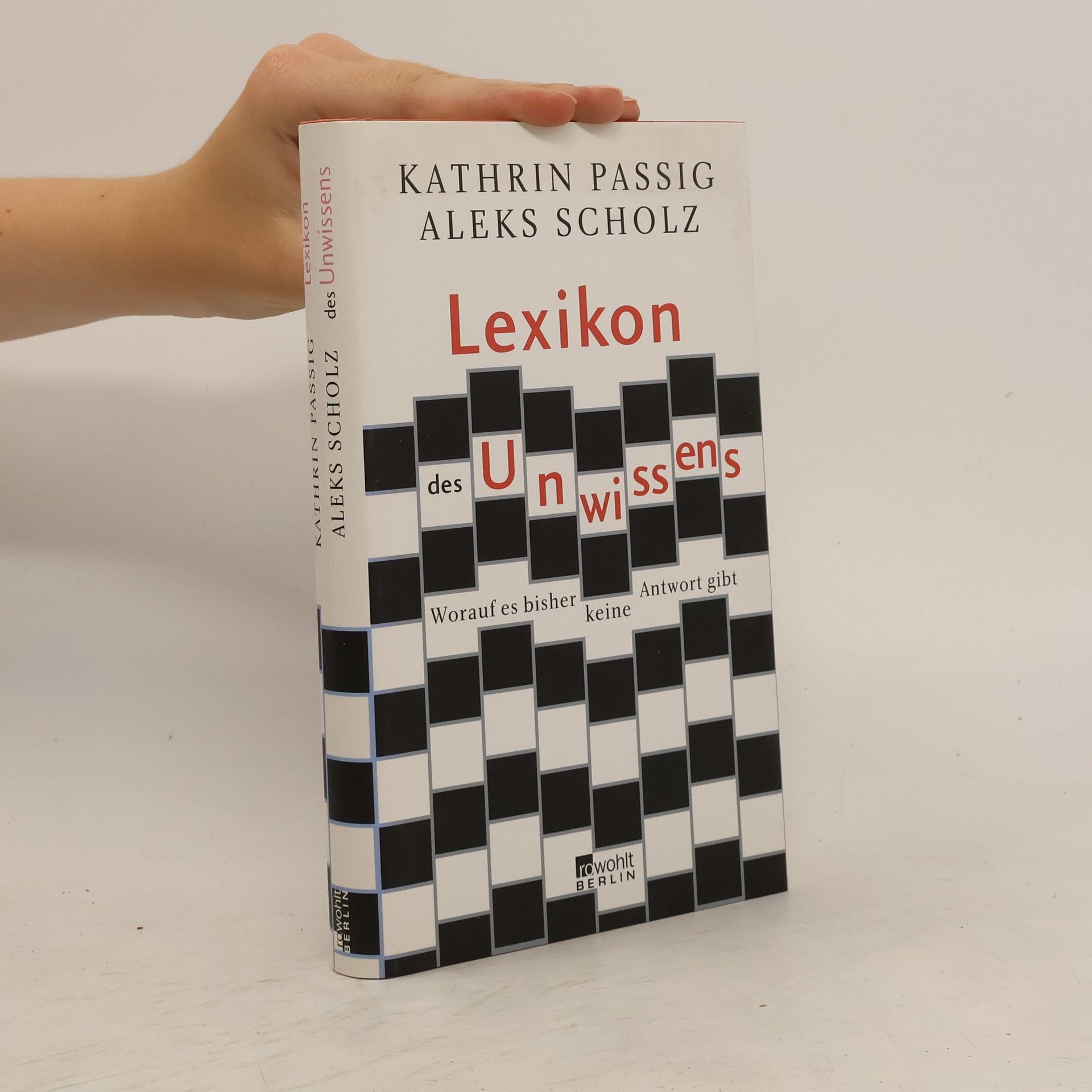 Kathrin Passig Lexikon des Unwissens