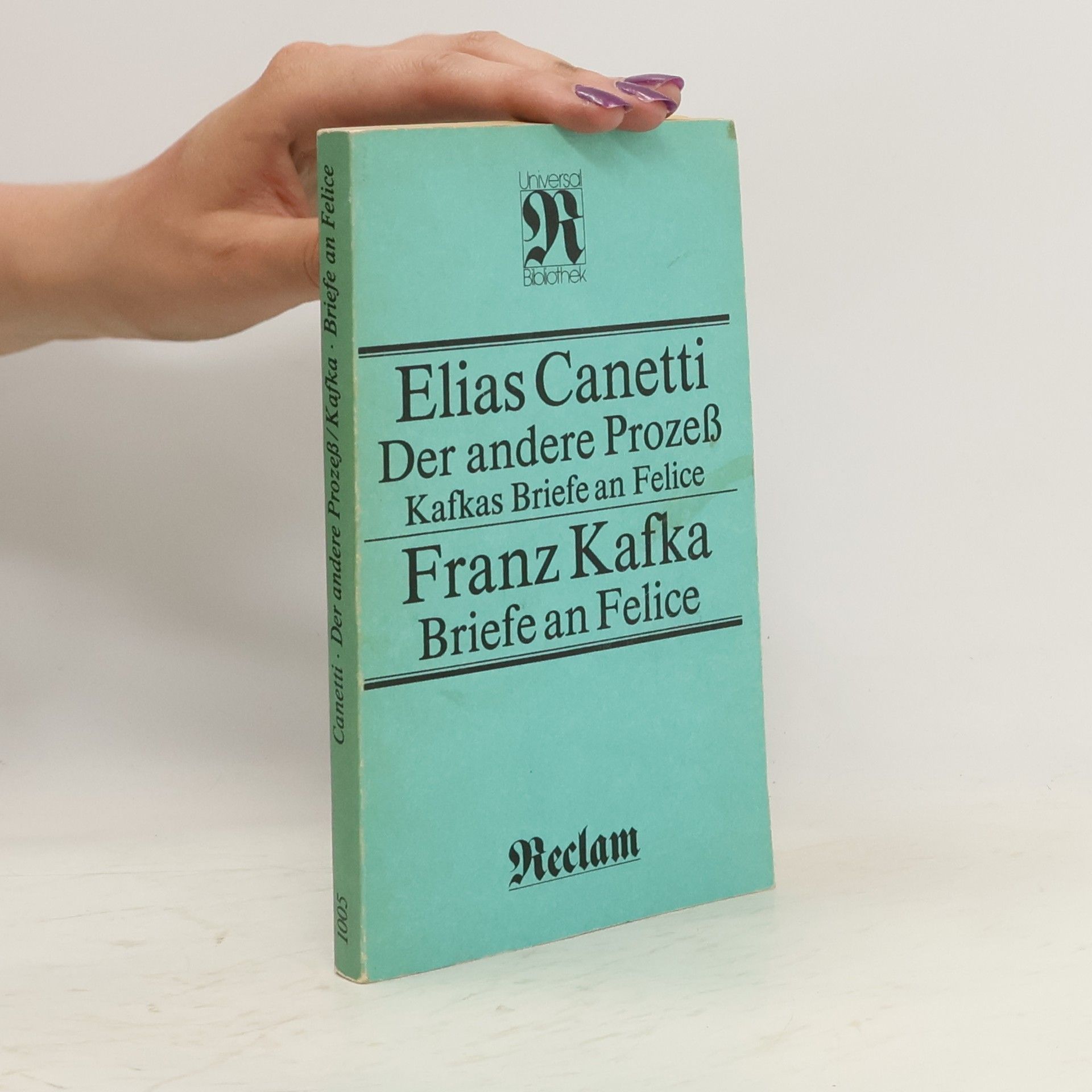 Franz Kafka Der andere Prozeß. Briefe and Felice