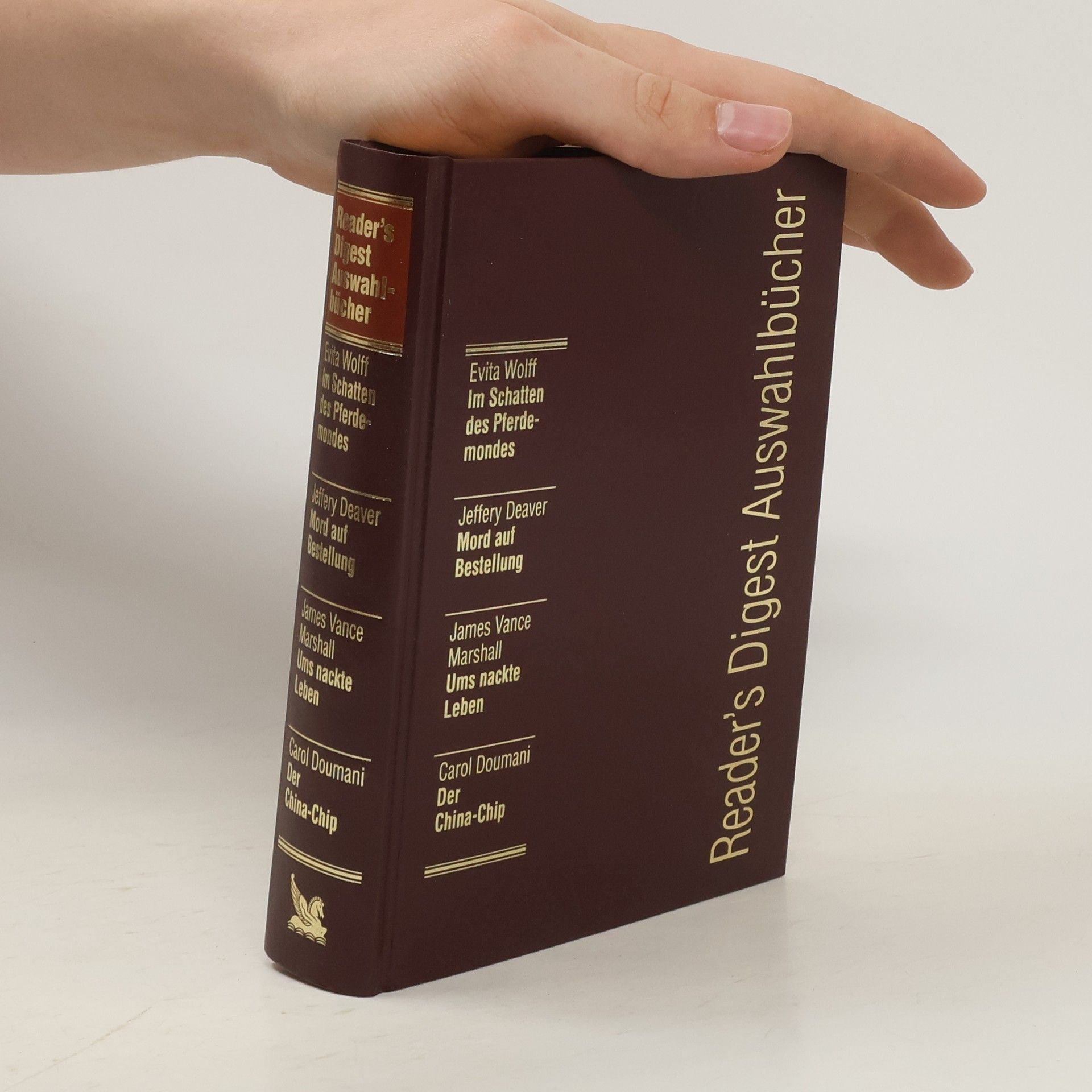 Evita Wolff Reader's Digest Auswahlbücher. Im Schatten des Pferdemondes. Mord auf Bestellung. Ums nackte Leben. Der China-Chip