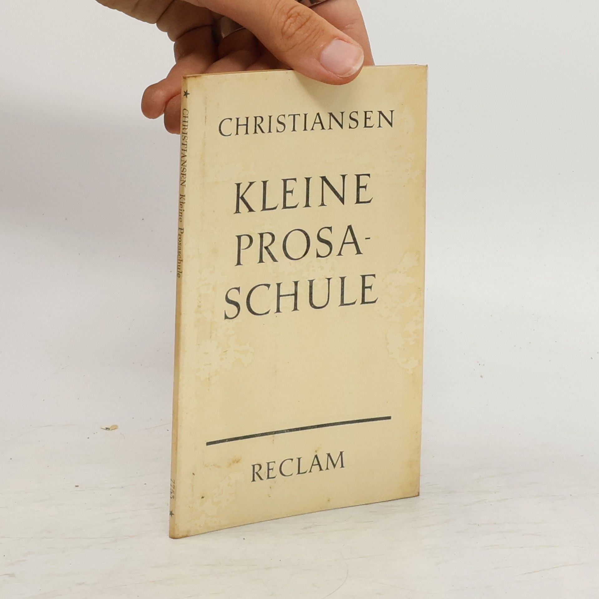 Broder Christiansen Eine Prosaschule