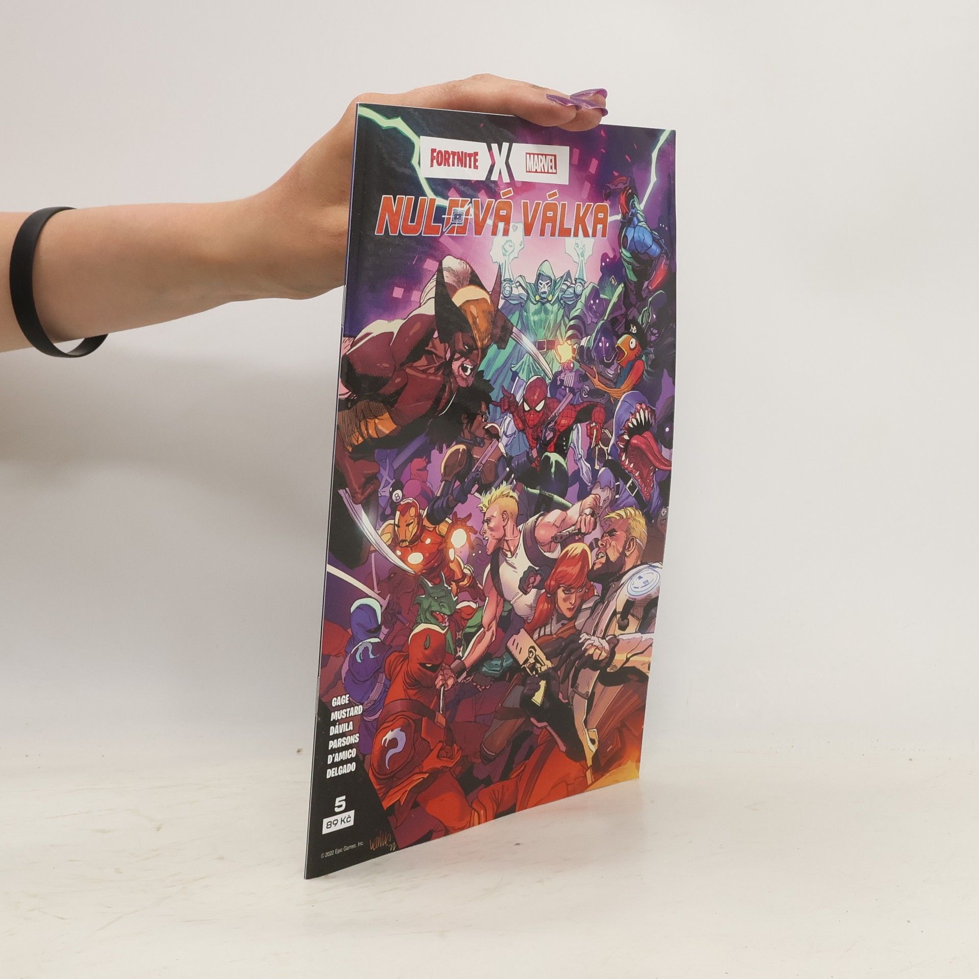 Collectif d'auteurs Fortnite X Marvel: Nulová válka 5