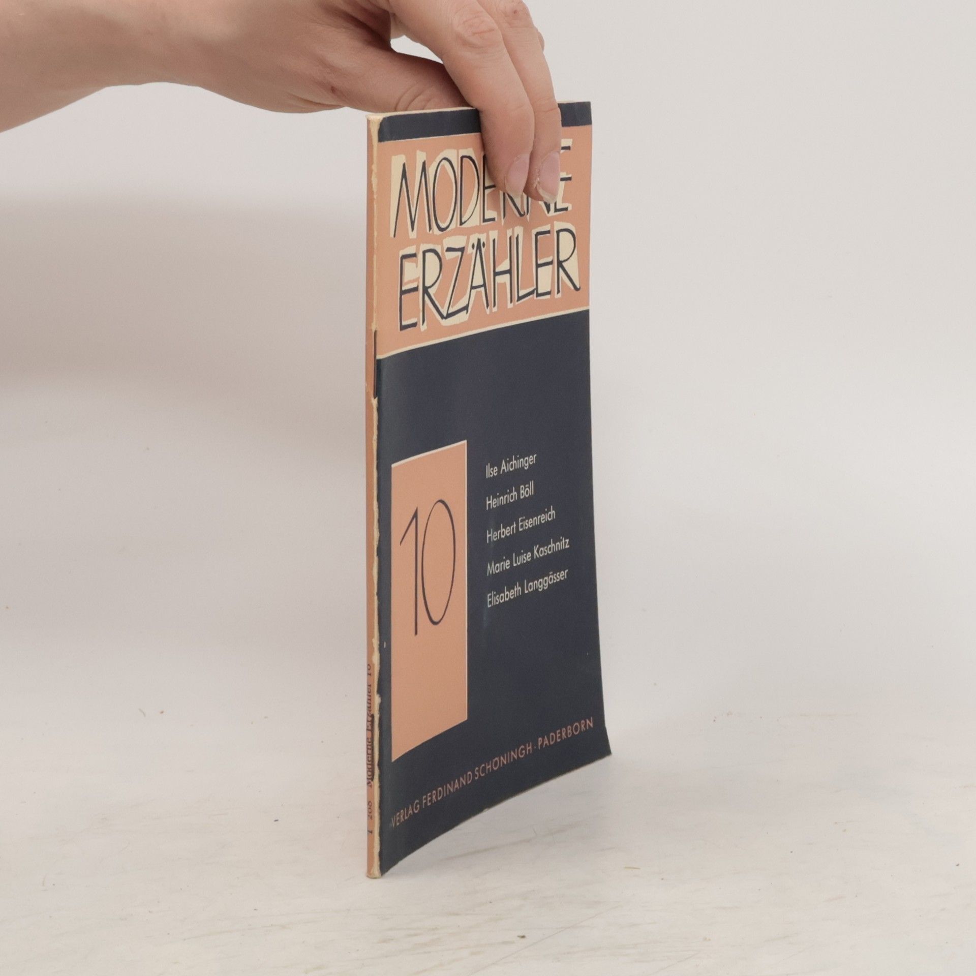 Autores varios Moderne Erzähler 10