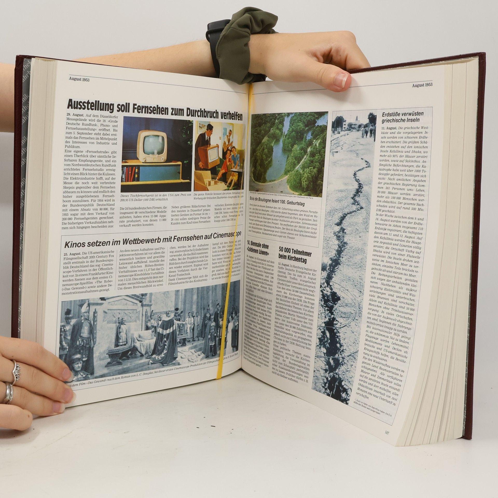 Autorenkollektiv Chronik Bibliothek des 20. Jahrhunderts 1952 - 1955