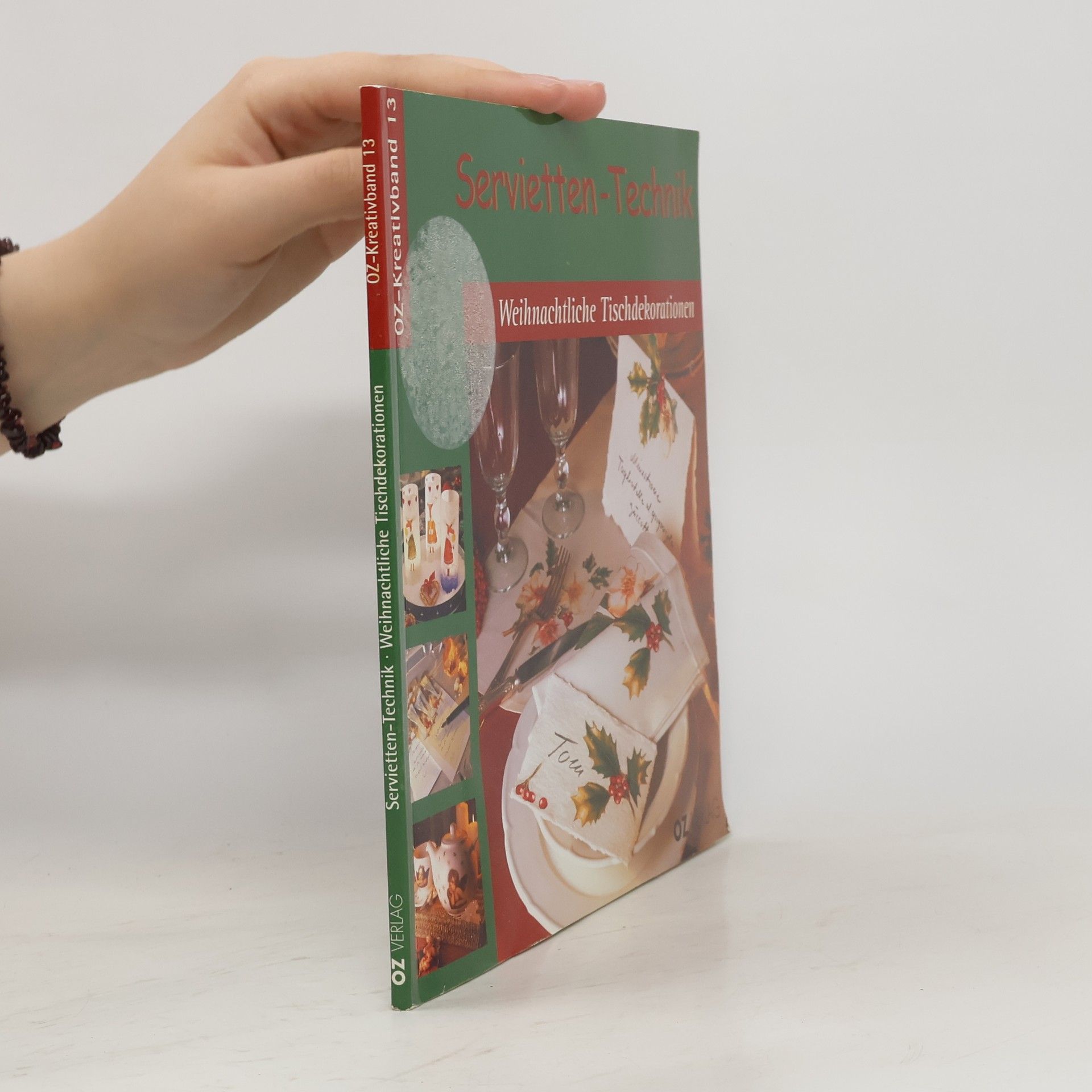 kolektiv Servietten-Technik - weihnachtliche Tischdekorationen