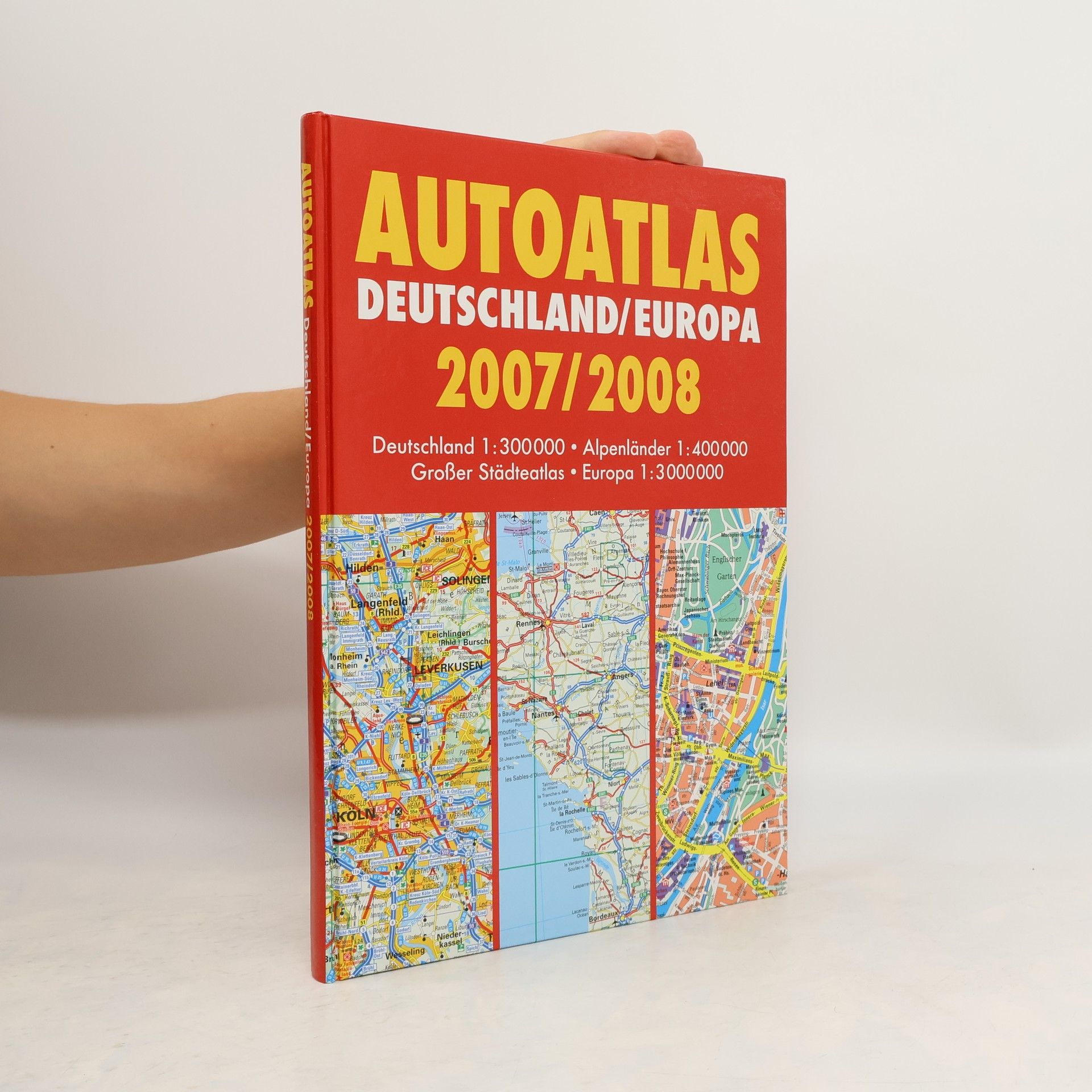 Autorenkollektiv Autoatlas. Deutschland/Europa 2007/2008