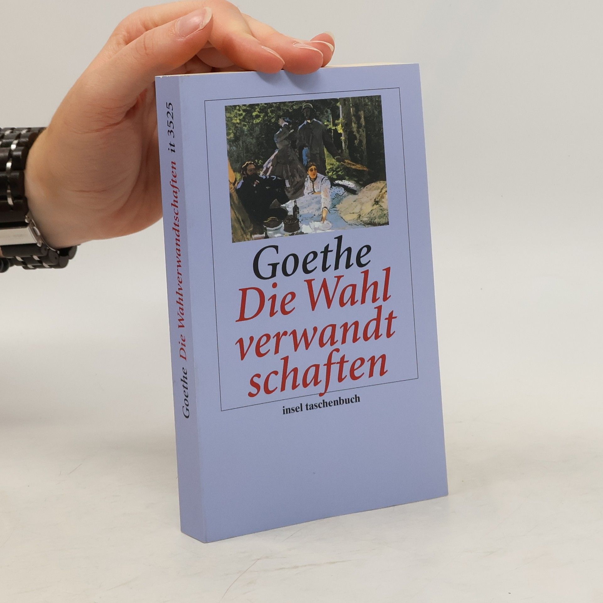 Johann Wolfgang von Goethe Die Wahlverwandtschaften