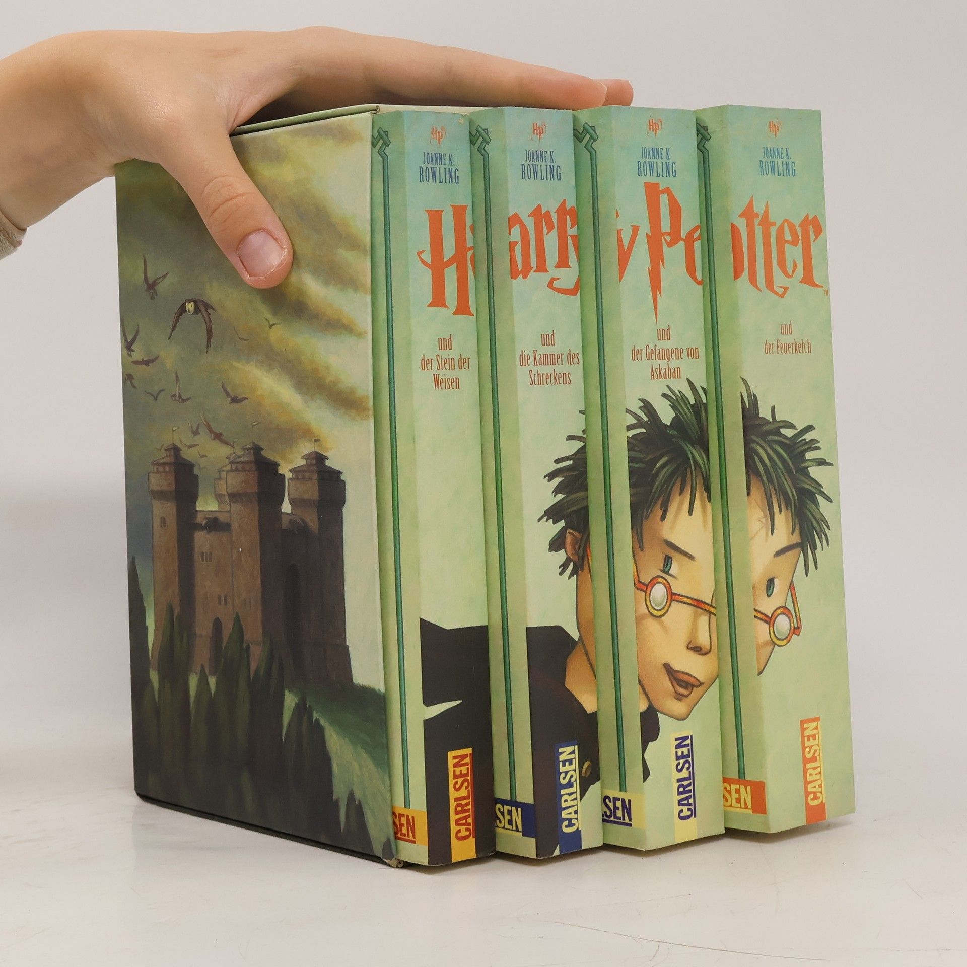 J. K. Rowling Harry Potter ZauberBox. 4 Bände