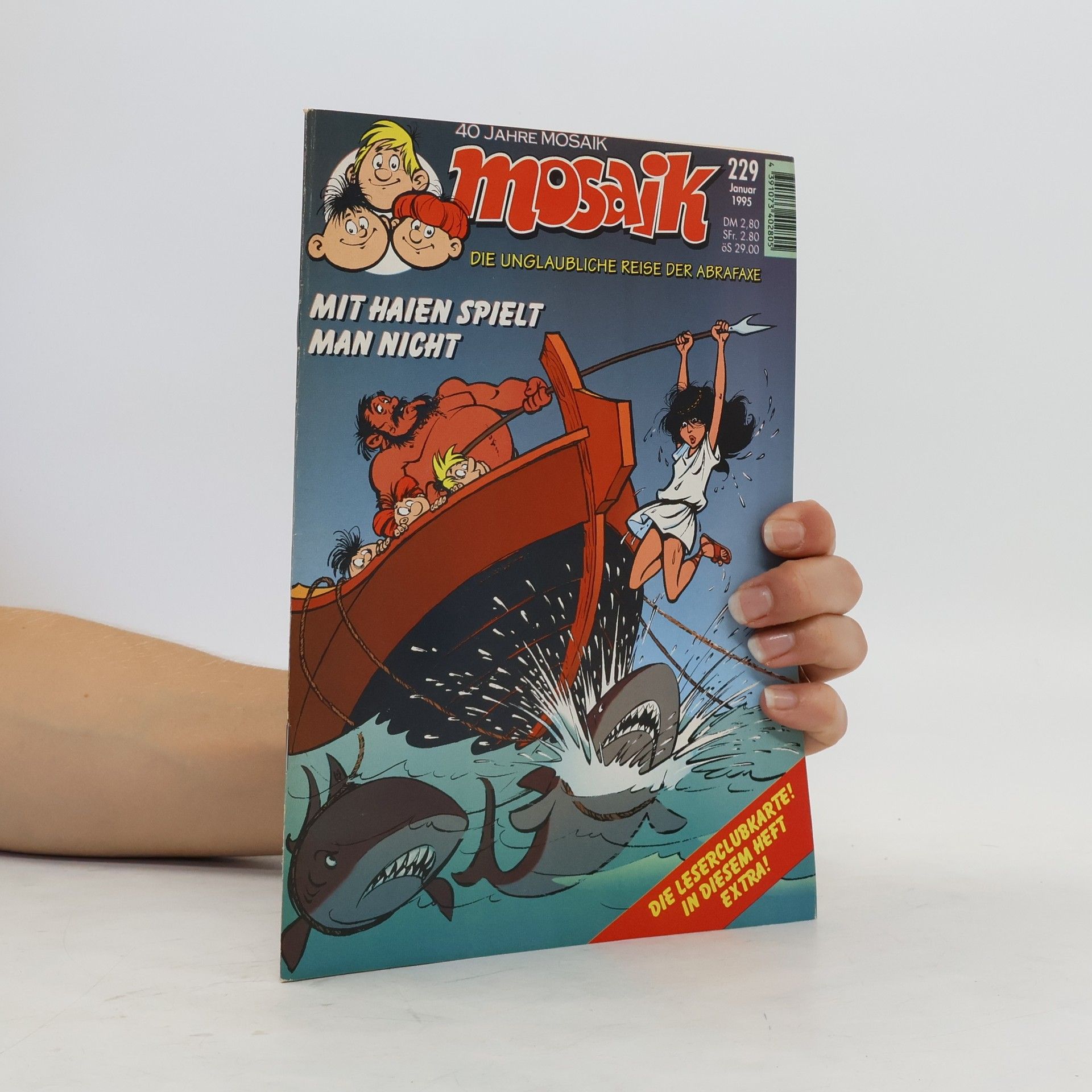 Auteurscollectief Mosaik 229/1995. Die unglaubliche Reise der Abrafaxe