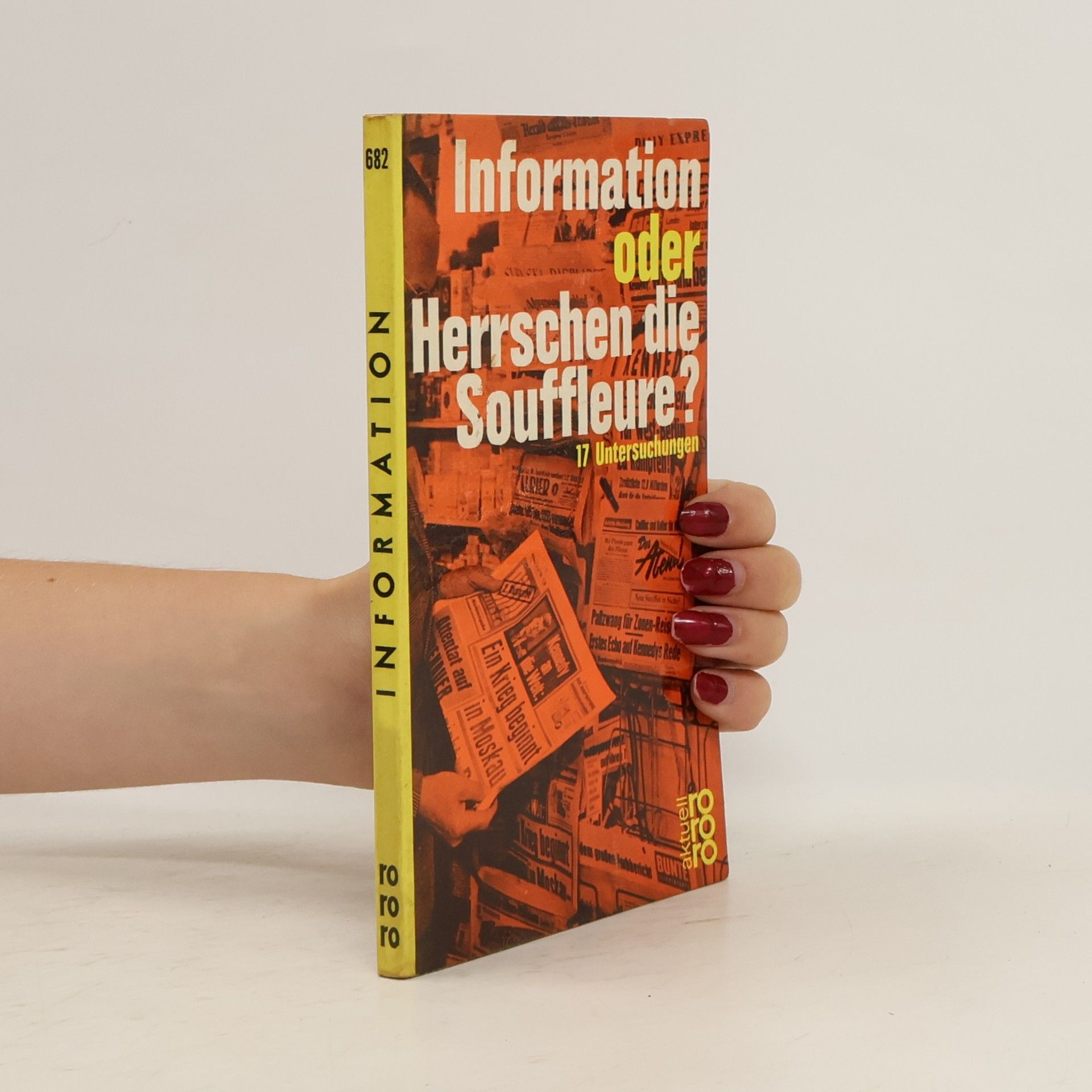 Paul Hübner Information oder Herrschen die Souffleure?