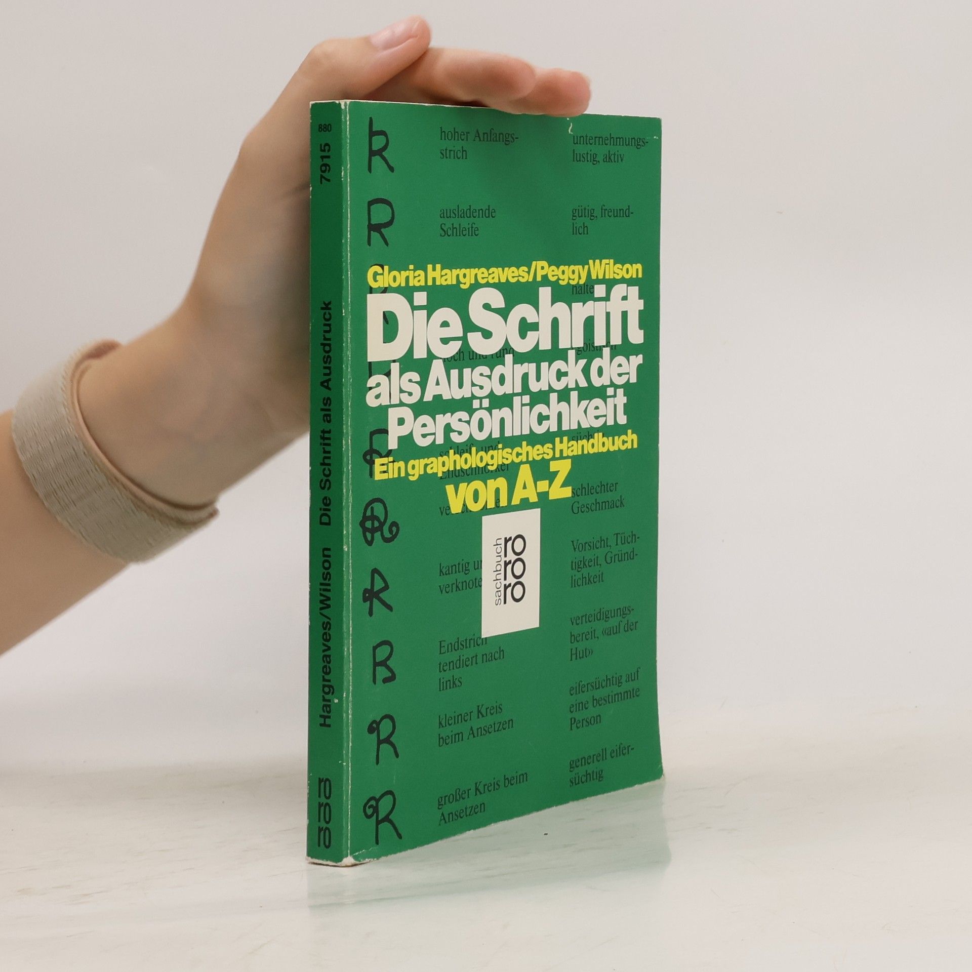 Gloria Hargreaves Die Schrift als Ausdruck der Persönlichkeit