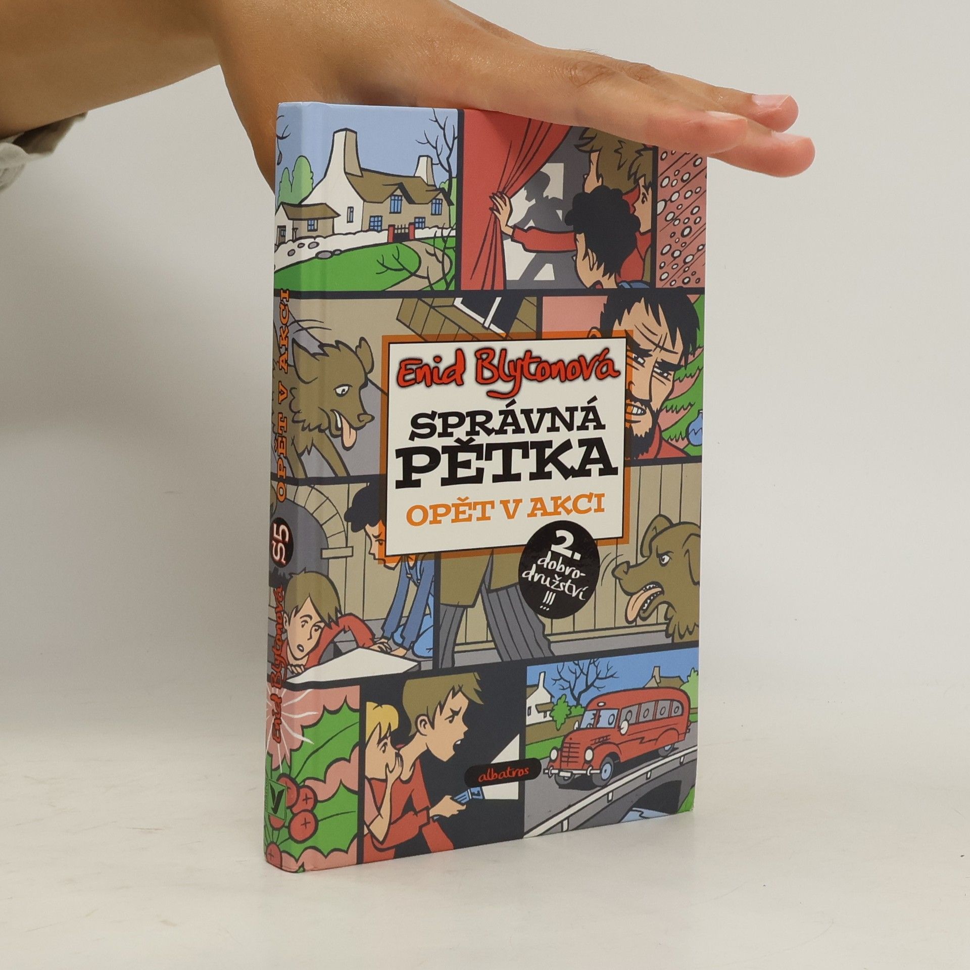 Enid Blyton Správná pětka. Opět v akci