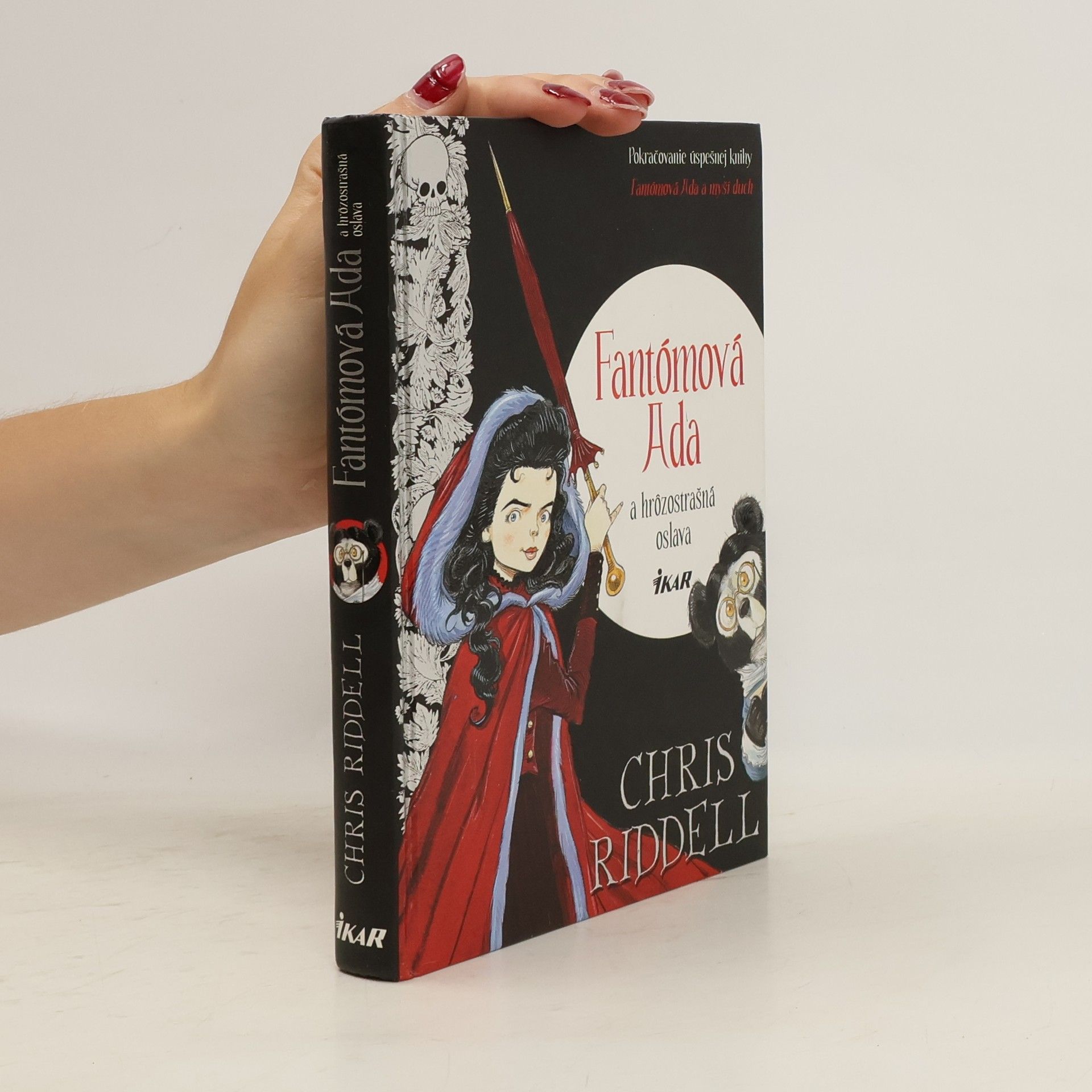 Chris Riddell Fantómová Ada a hrôzostrašná oslava