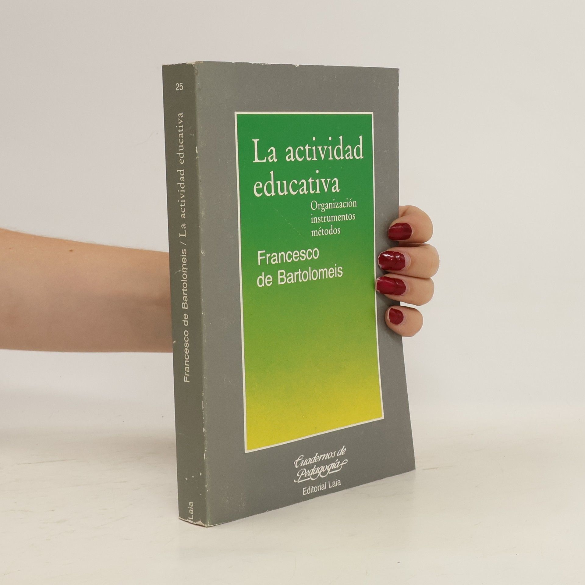 Francesco De Bartolomeis La actividad educativa