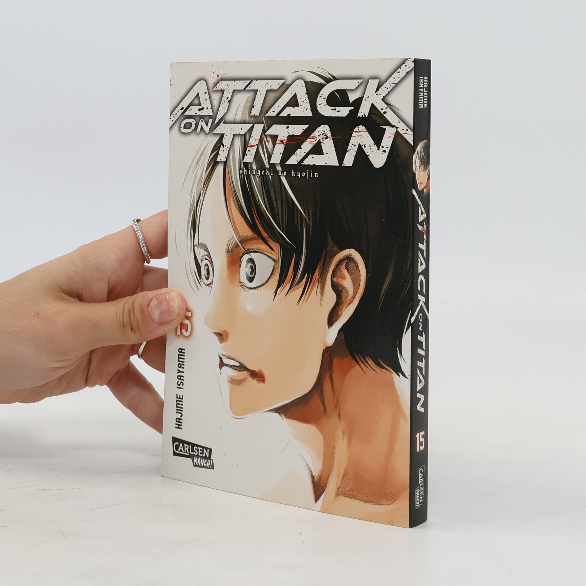 Hajime Isayama Attack on Titan 15