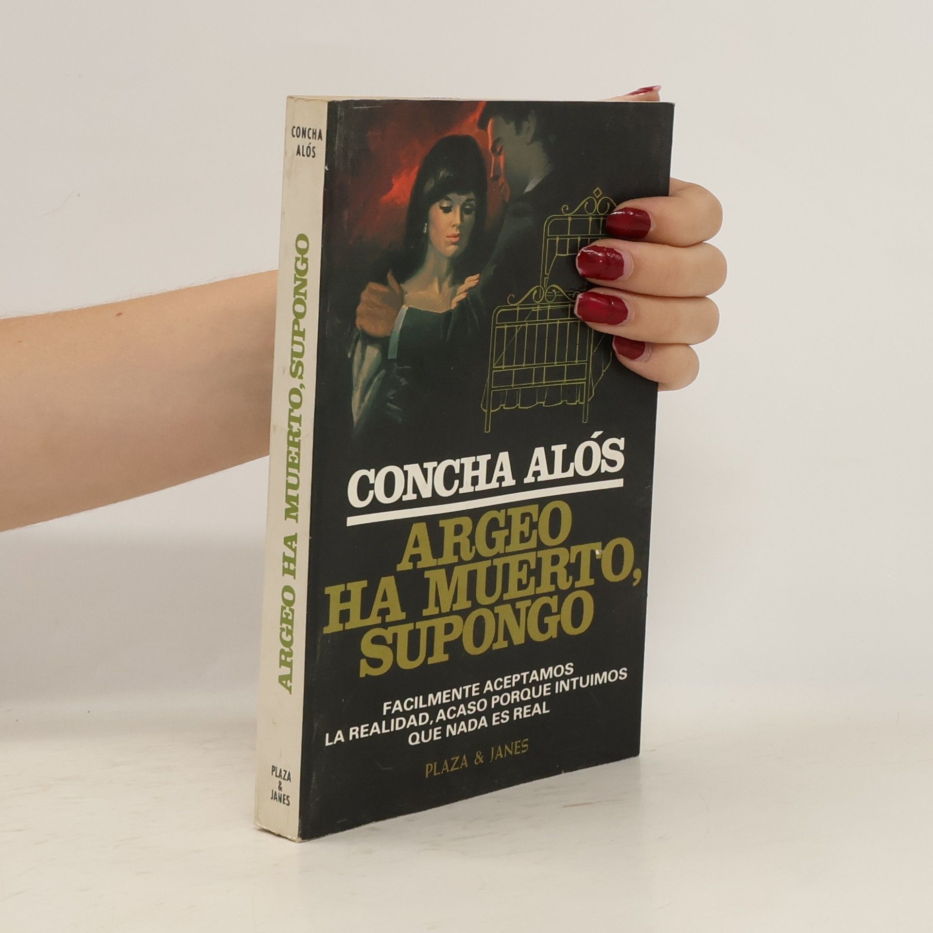 Concha Alós Argeo ha muerto, supongo