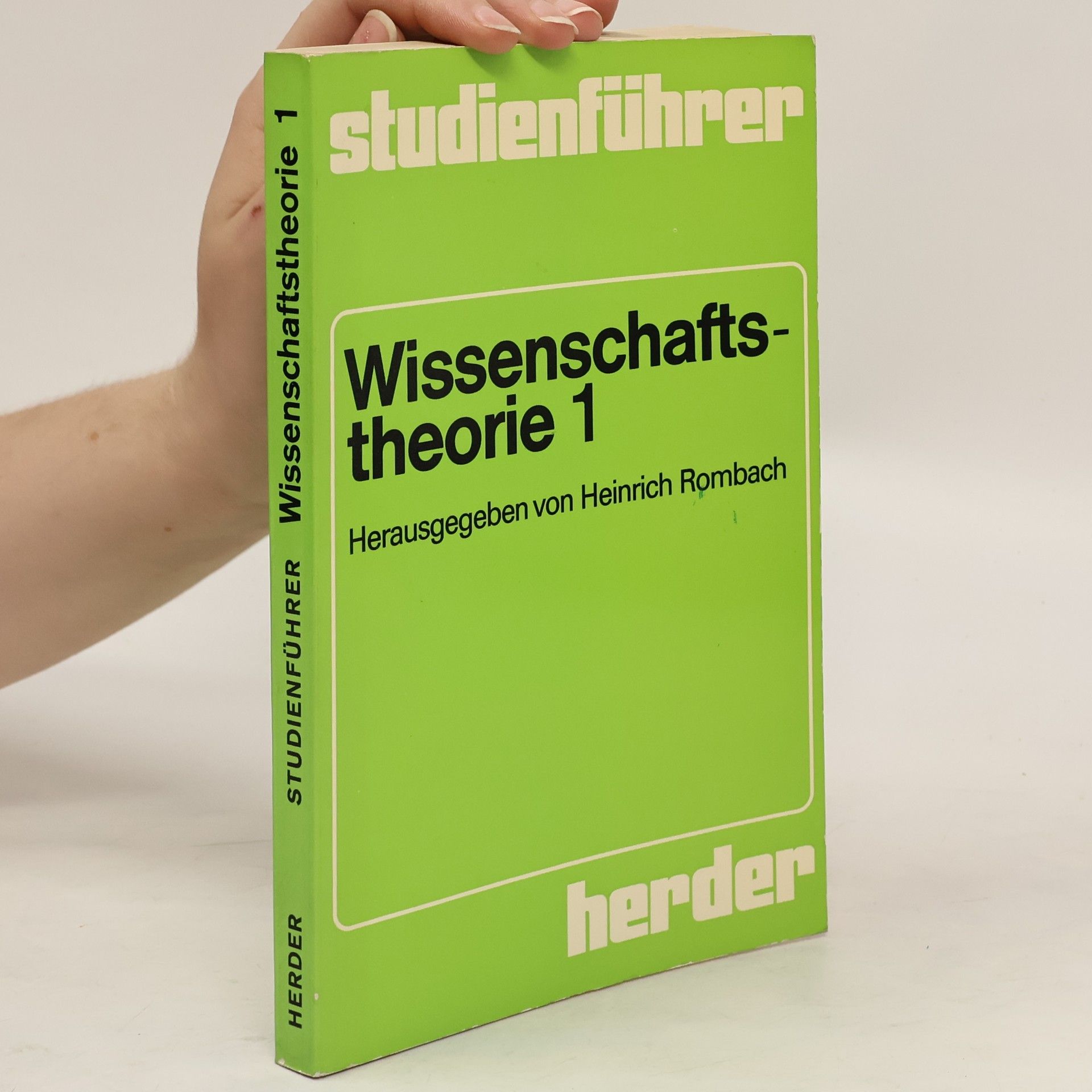 Heinrich Beck Wissenschaftstheorie 1