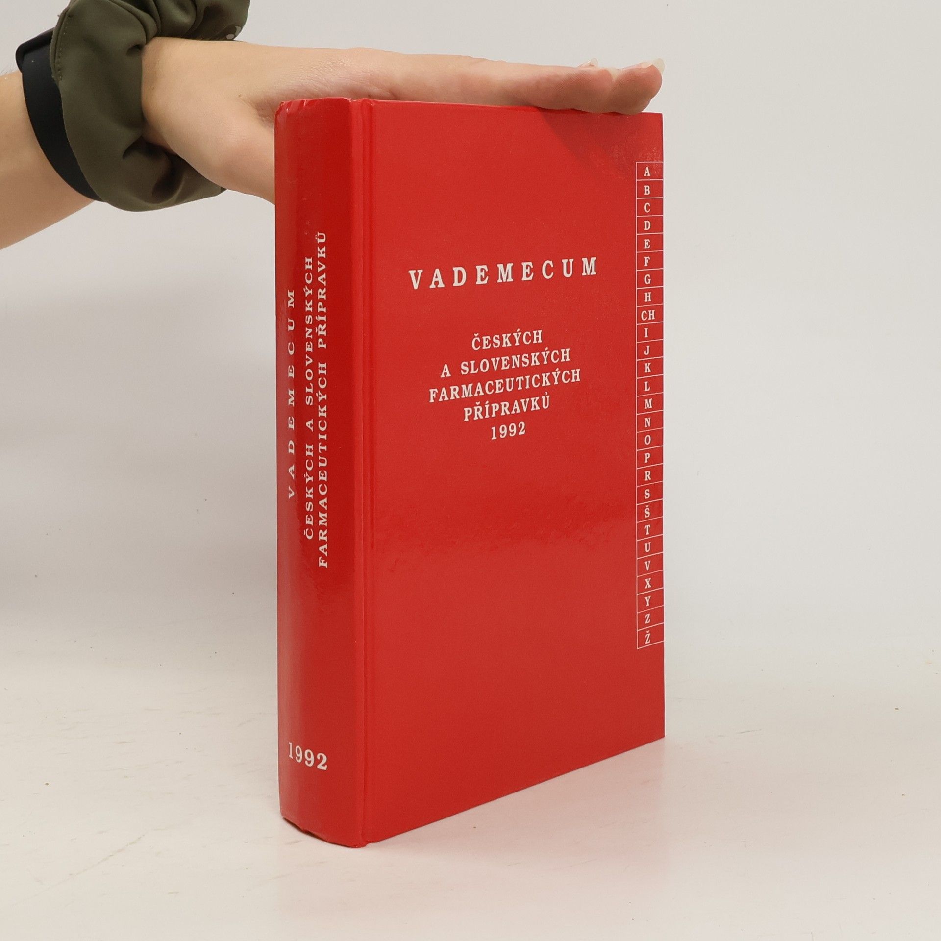 Collectif d'auteurs Vademecum českých a slovenských farmaceutických přípravků 1992