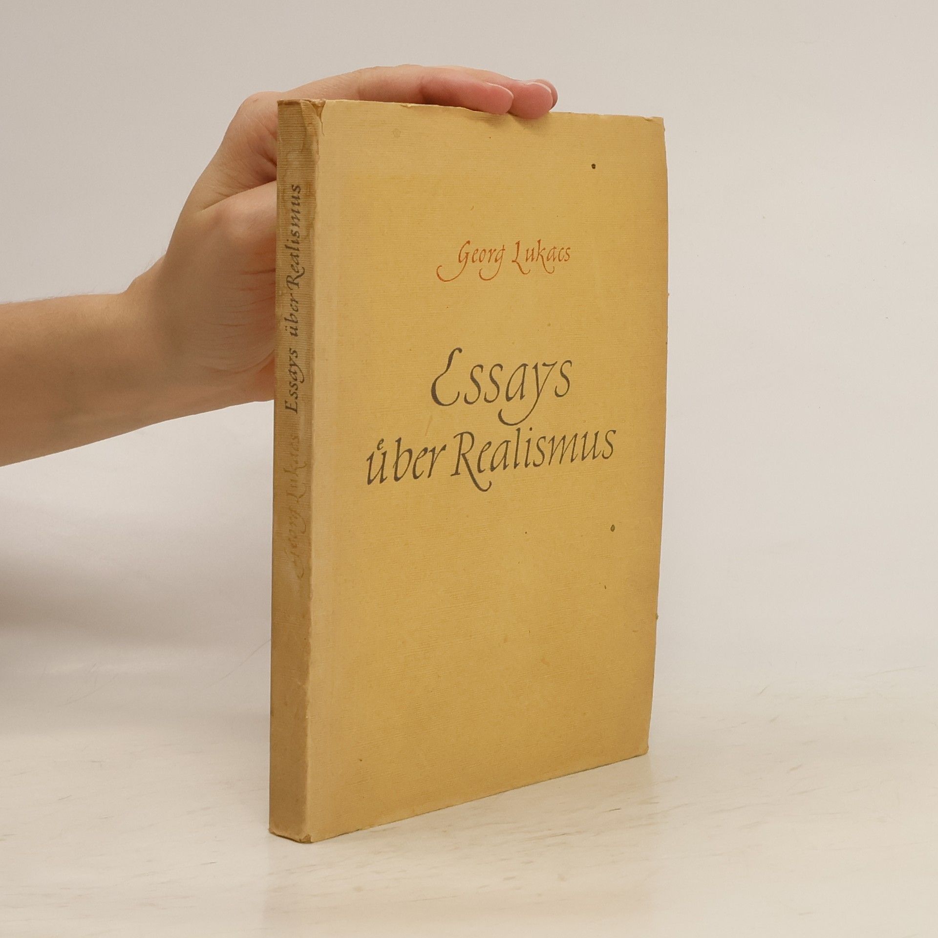 György Lukács Essays über Realismus