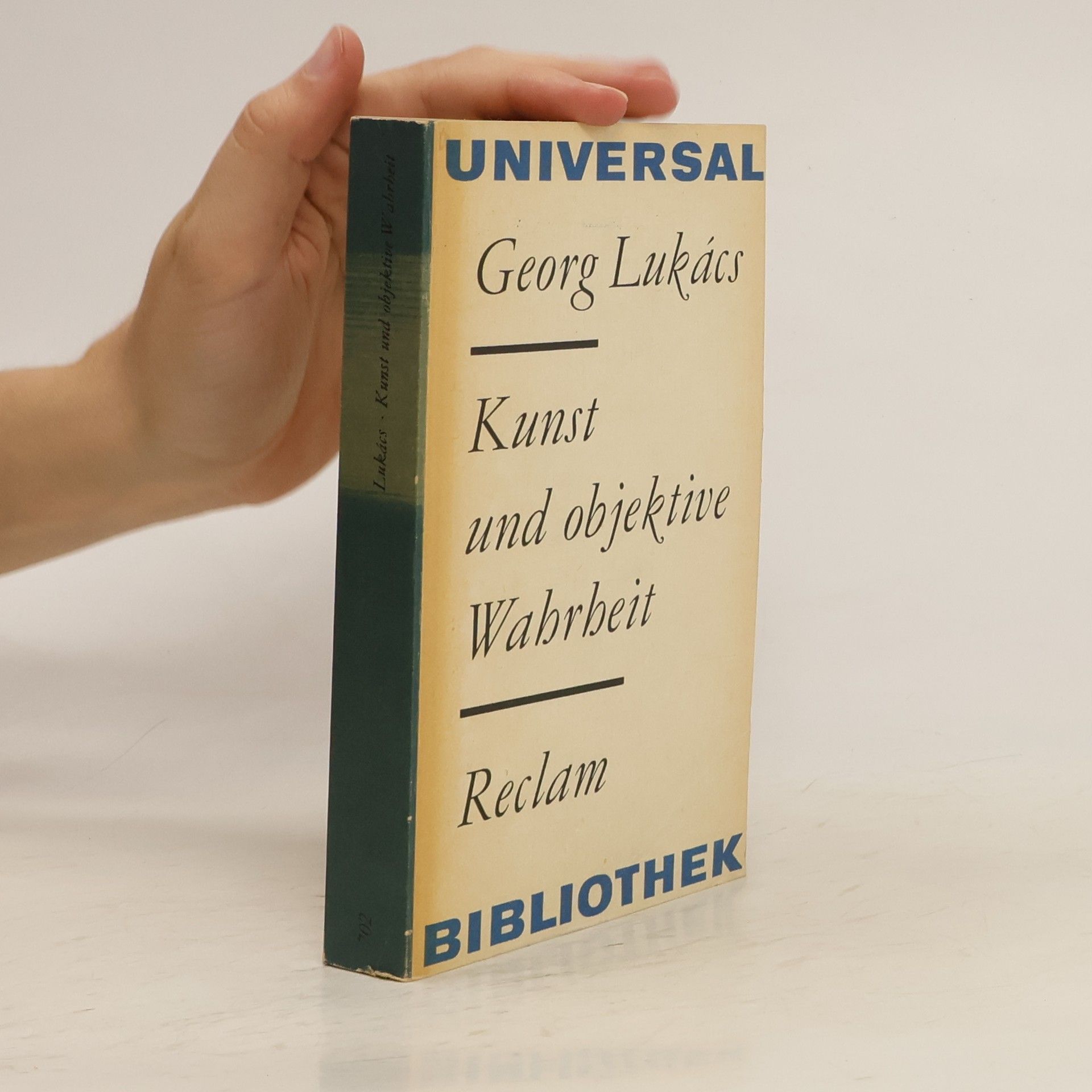 György Lukács kunst und objektive Wahrheit