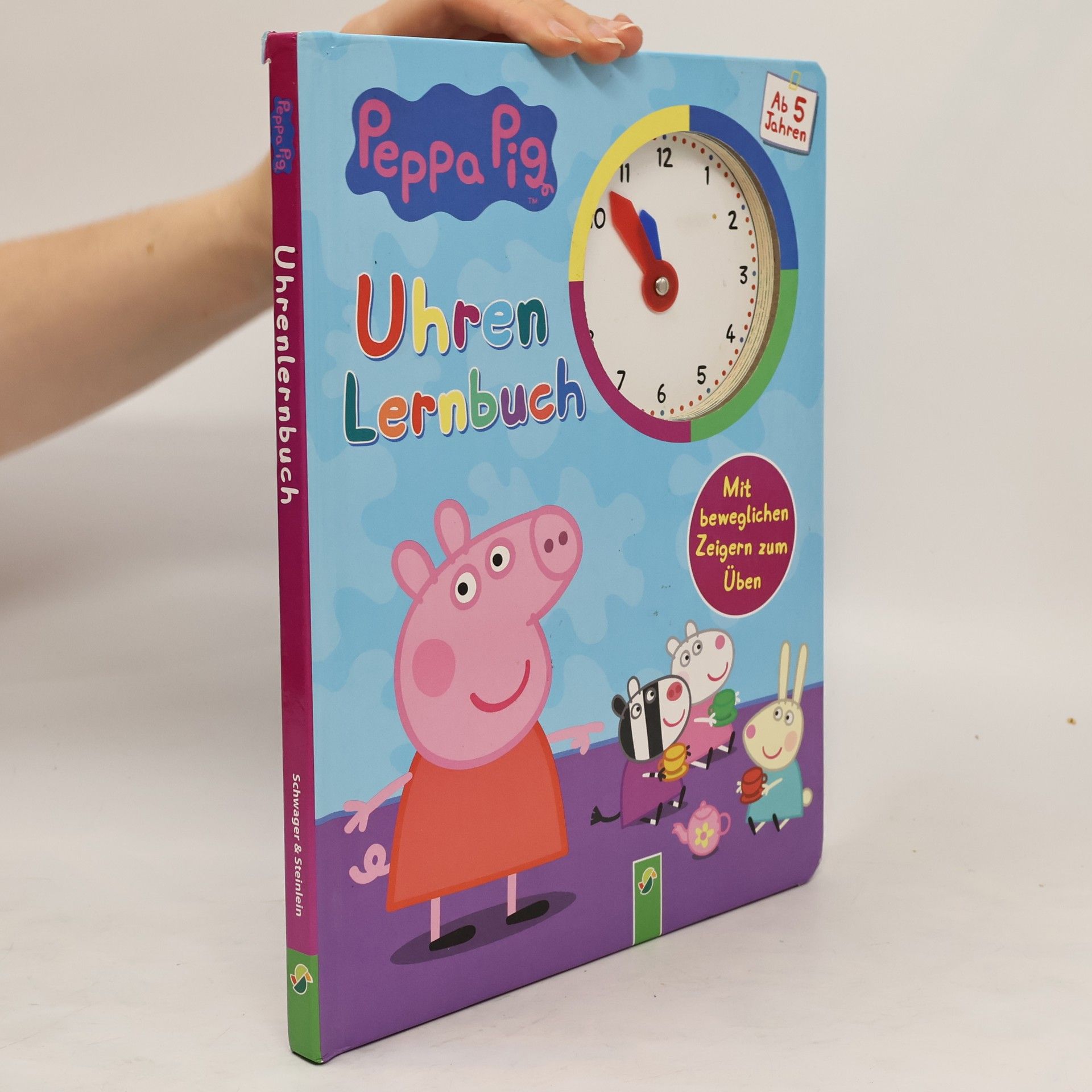 Autorenkollektiv Peppa Pig Uhrenlernbuch