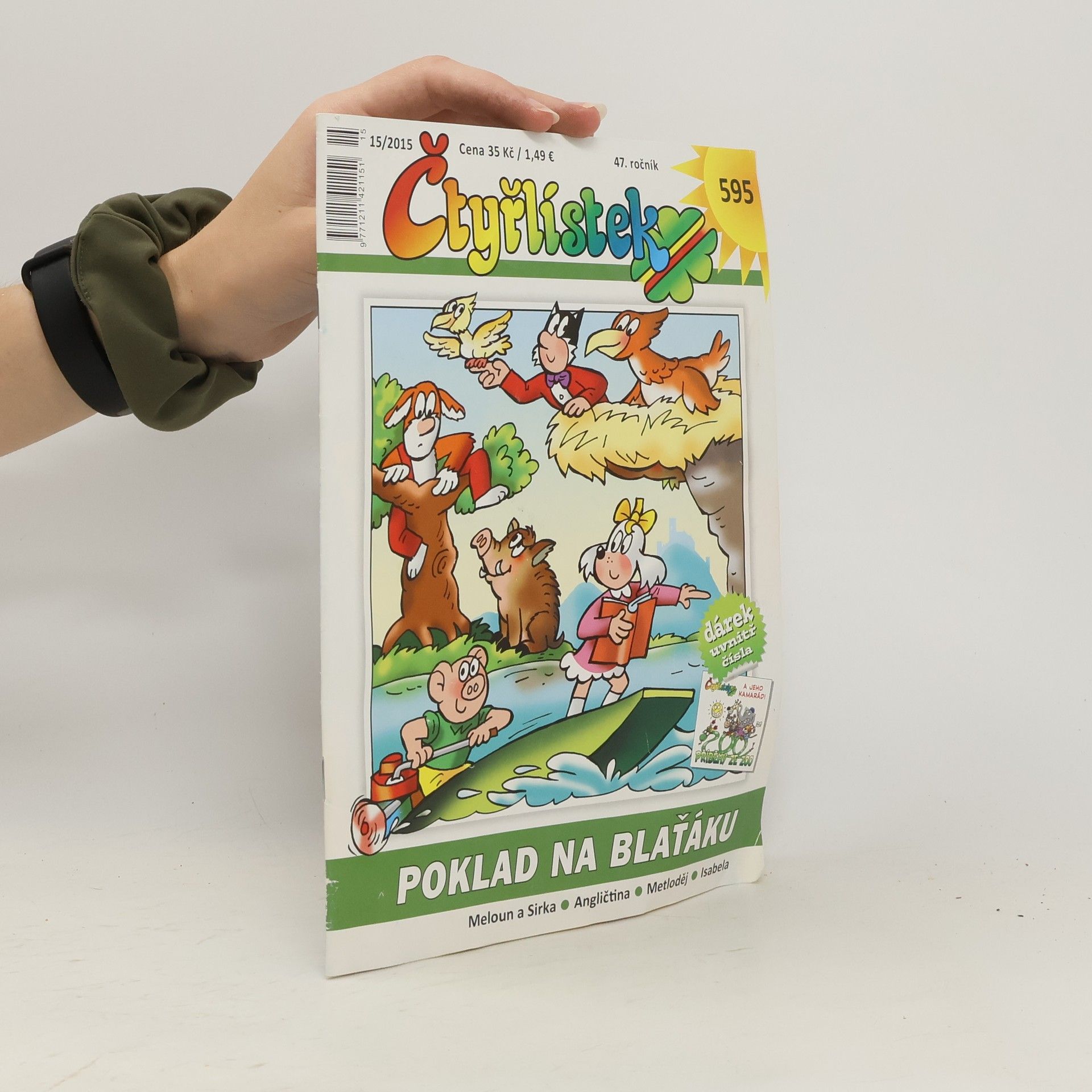 Jaroslav Němeček Čtyřlístek 595, 15/2015