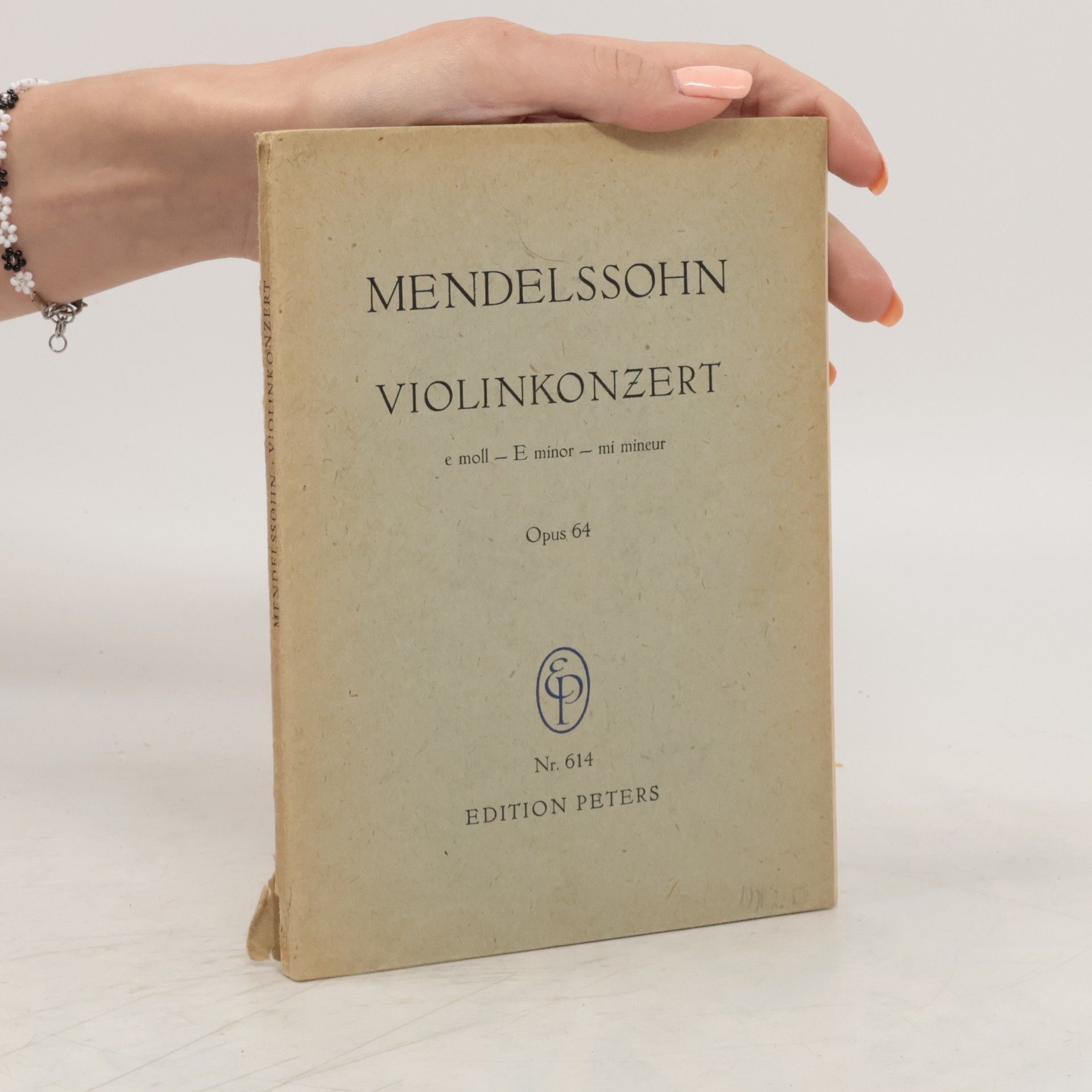 Felix Mendelssohn Bartholdy Konzert für Violine und Orchester