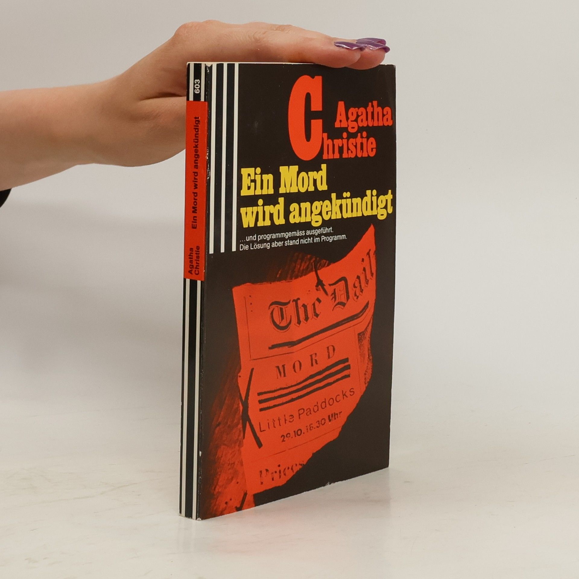 Agatha Christie Ein Mord wird angekündigt