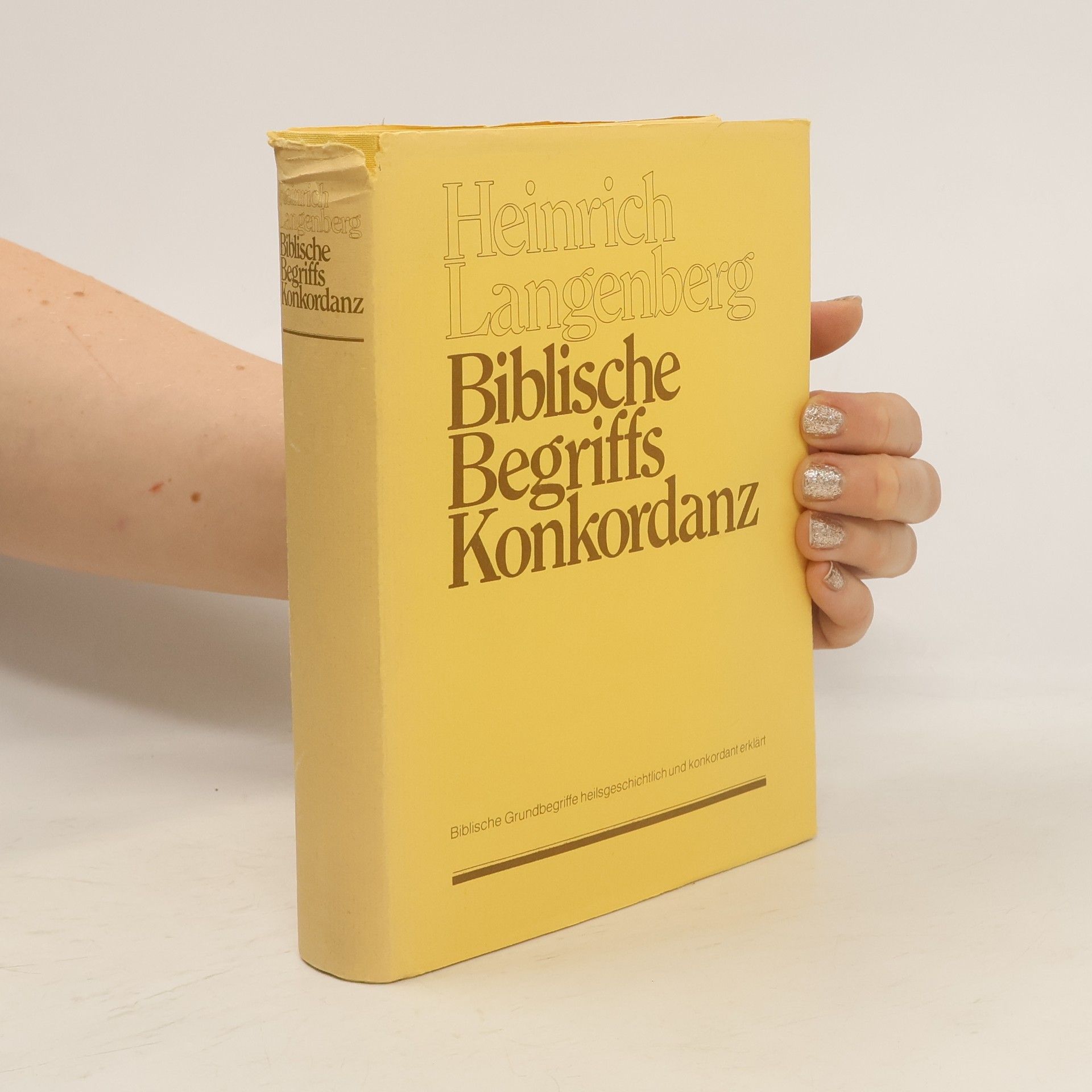 Heinrich Langenberg Biblische Begriffskonkordanz