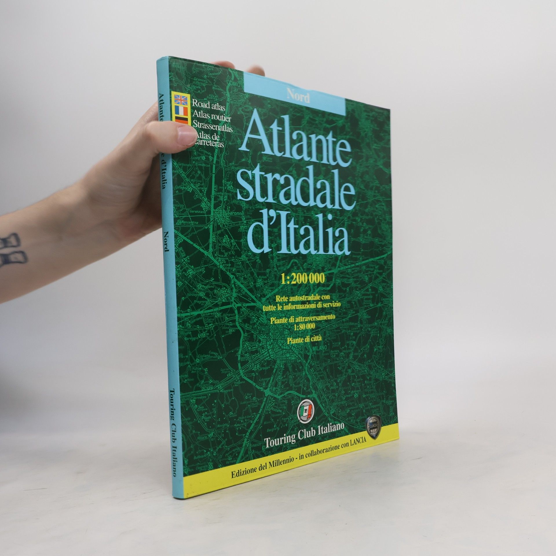 Collectif d'auteurs Atlante stradale d'Italia 1:200 000