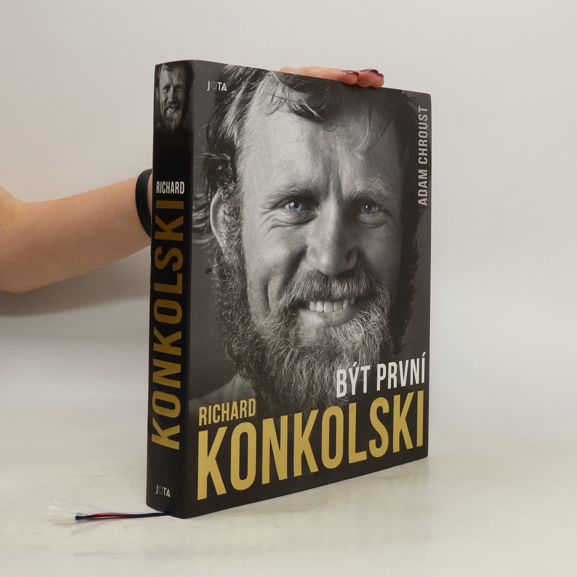 Richard Konkolski Být první. Richard Konkolski