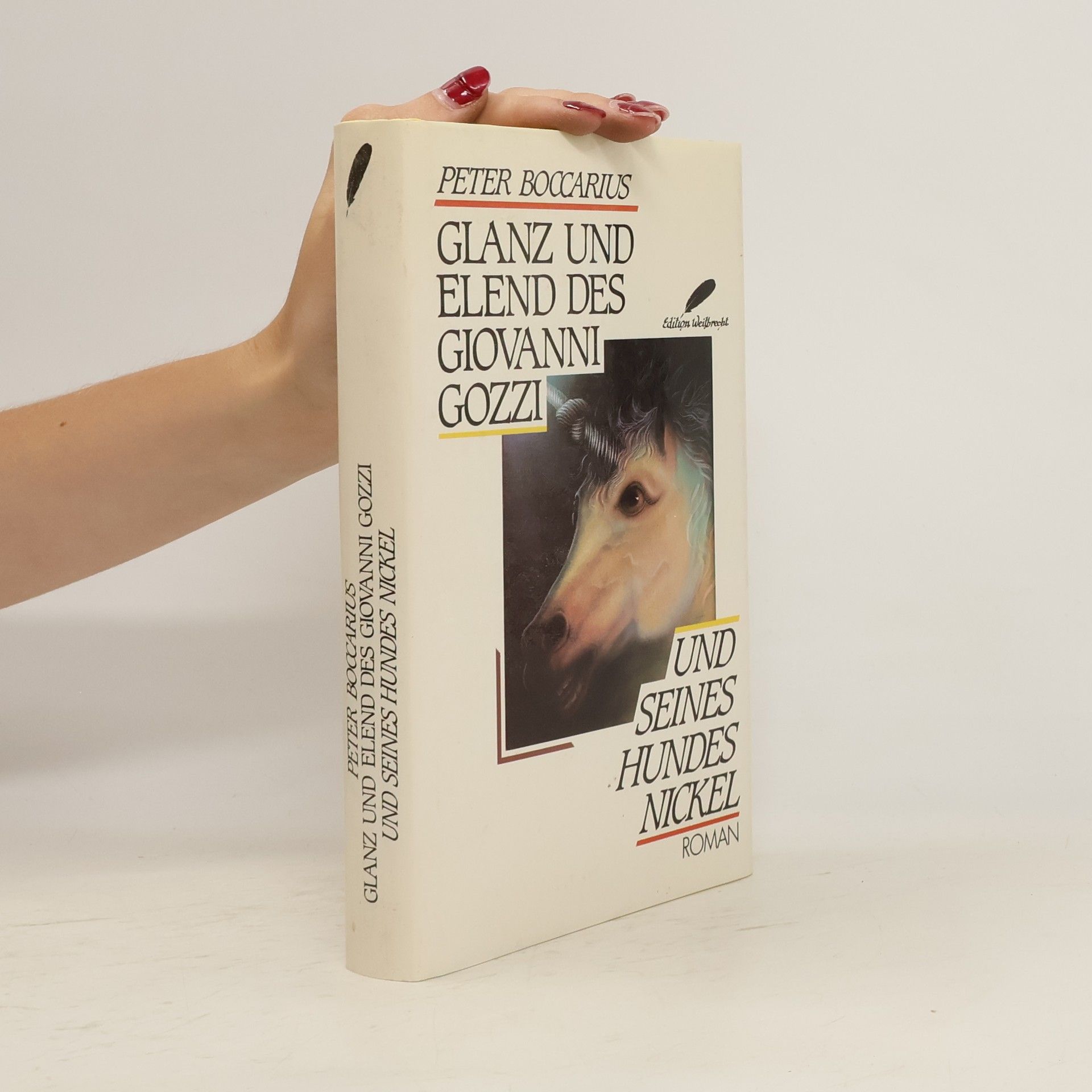 Peter Boccarius Glanz und Elend des Giovanni Gozzi und seines Hundes Nickel