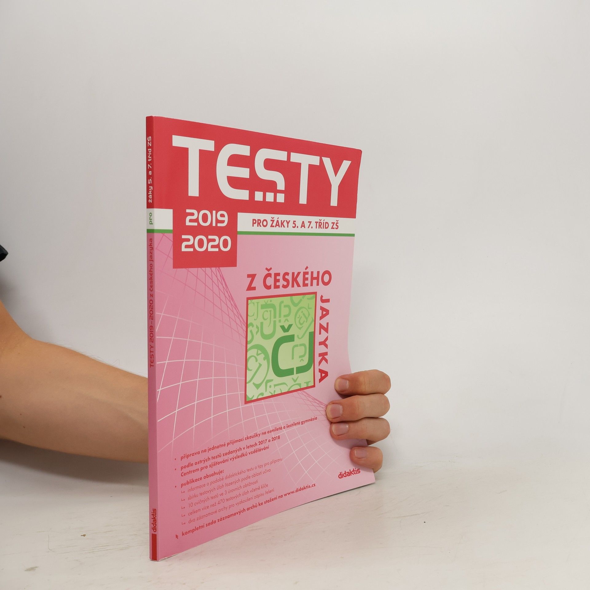 Collective Testy ... z českého jazyka: Pro žáky 5. a 7. tříd ZŠ