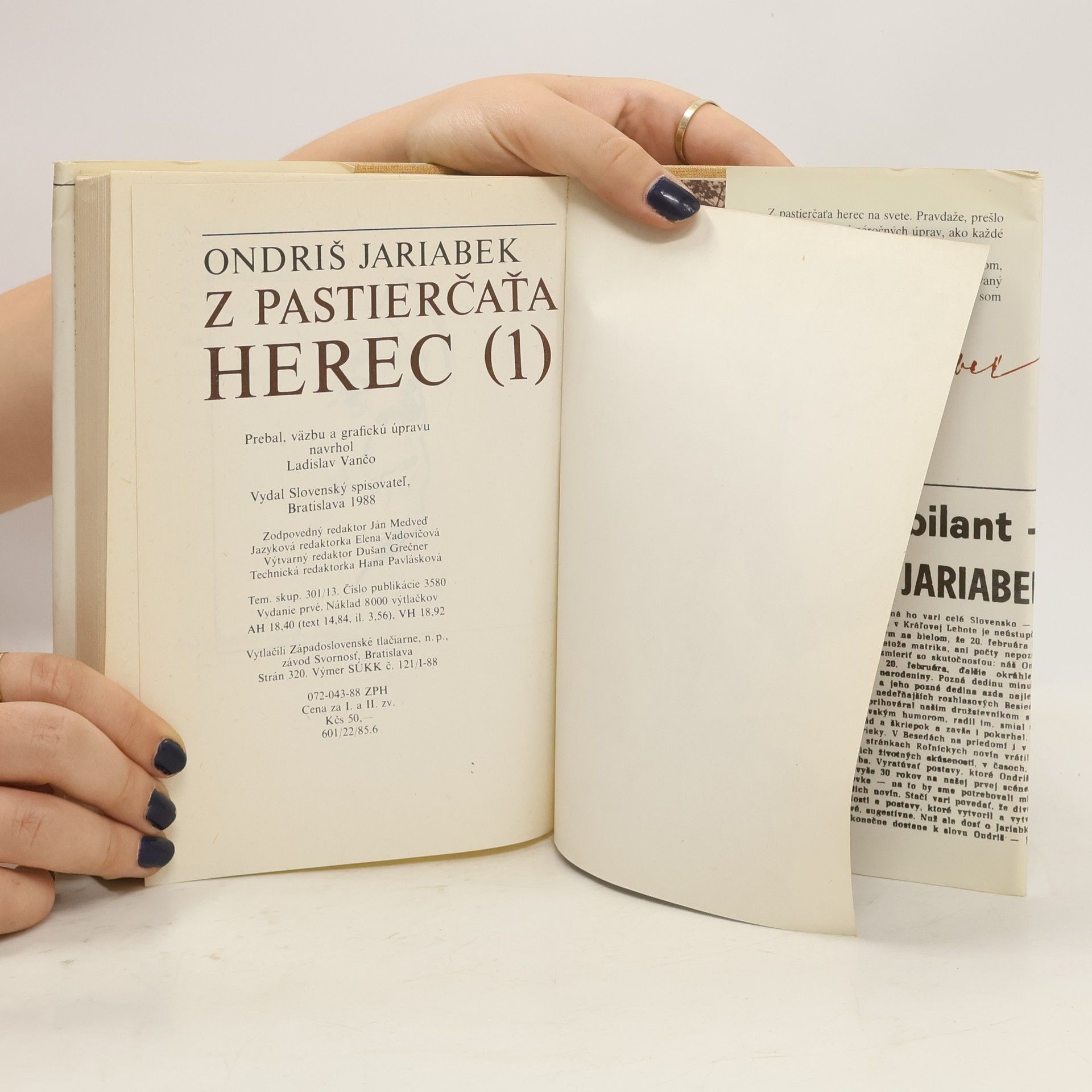 Ondriš Jariabek Z pastierčaťa herec 1